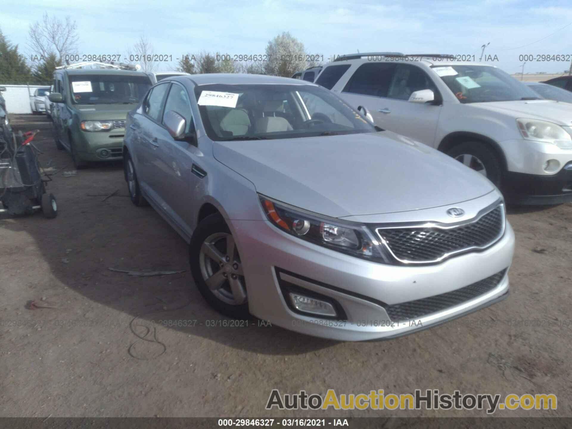 KIA OPTIMA LX, 5XXGM4A71EG342228