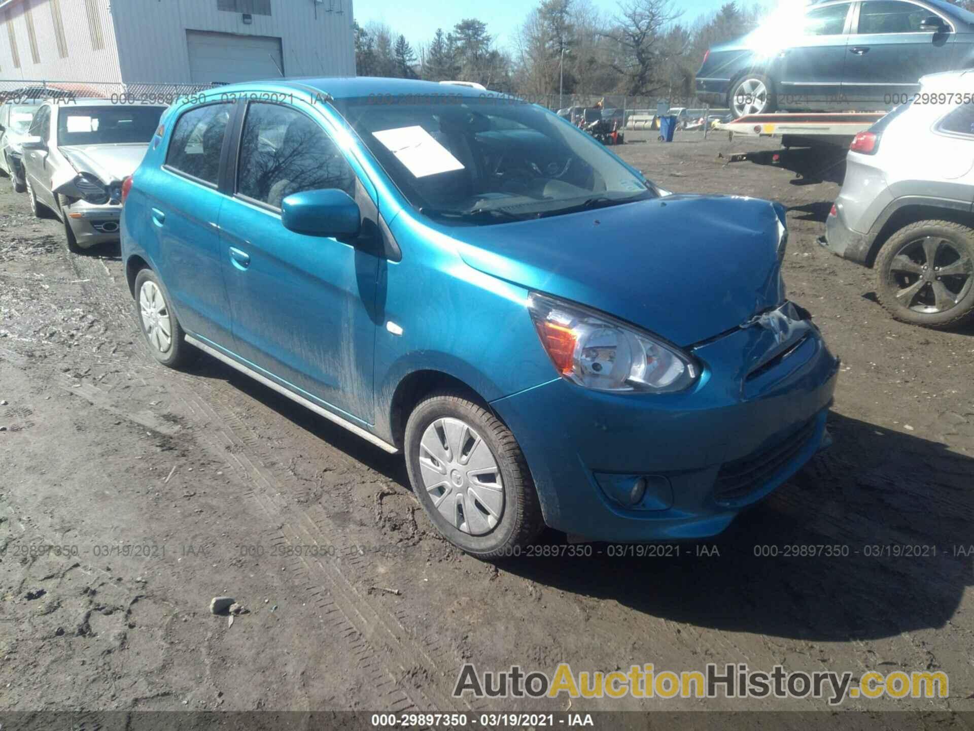 MITSUBISHI MIRAGE DE, ML32A3HJ7FH043414