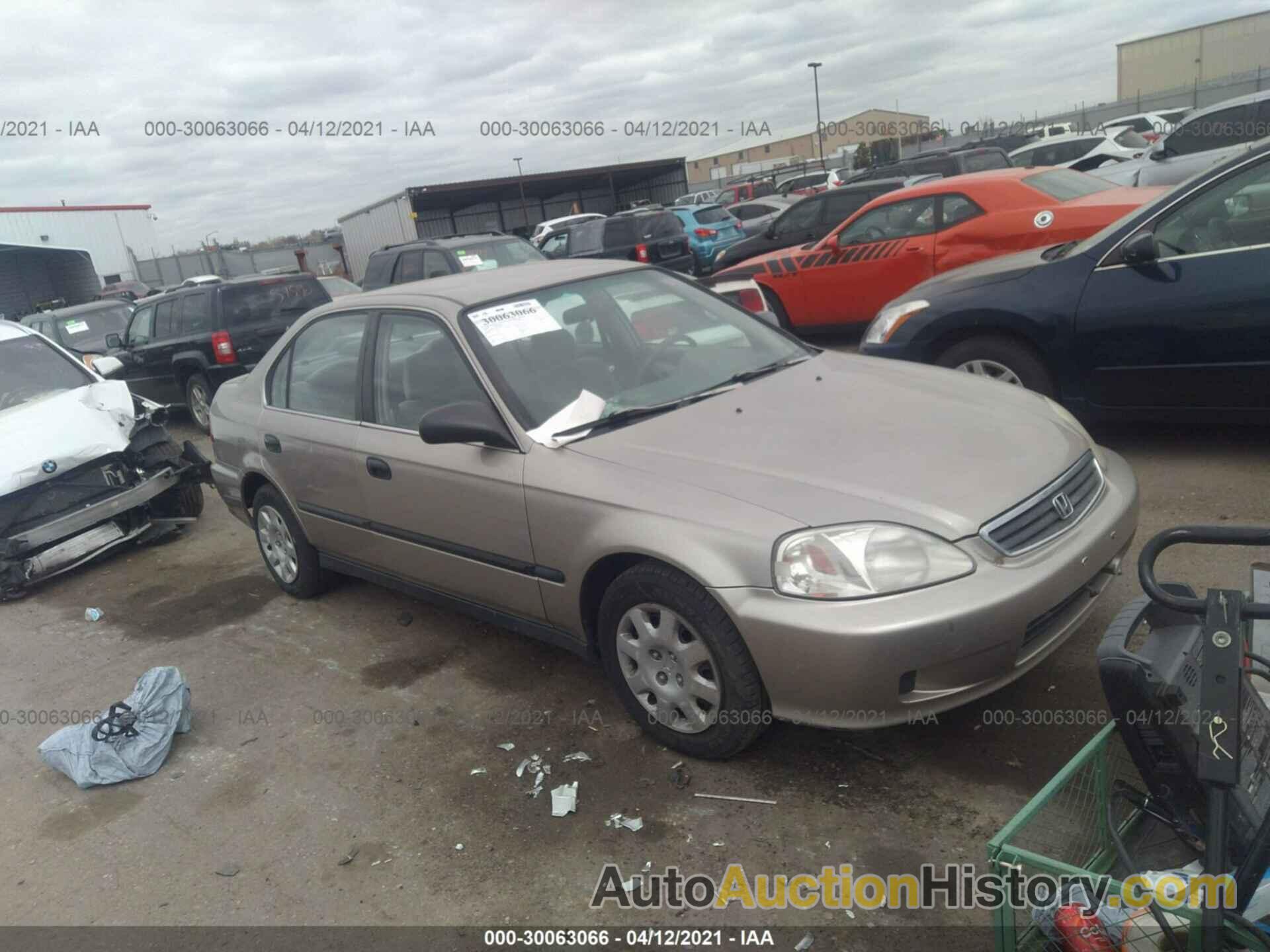 HONDA CIVIC LX, 1HGEJ6573YL013381