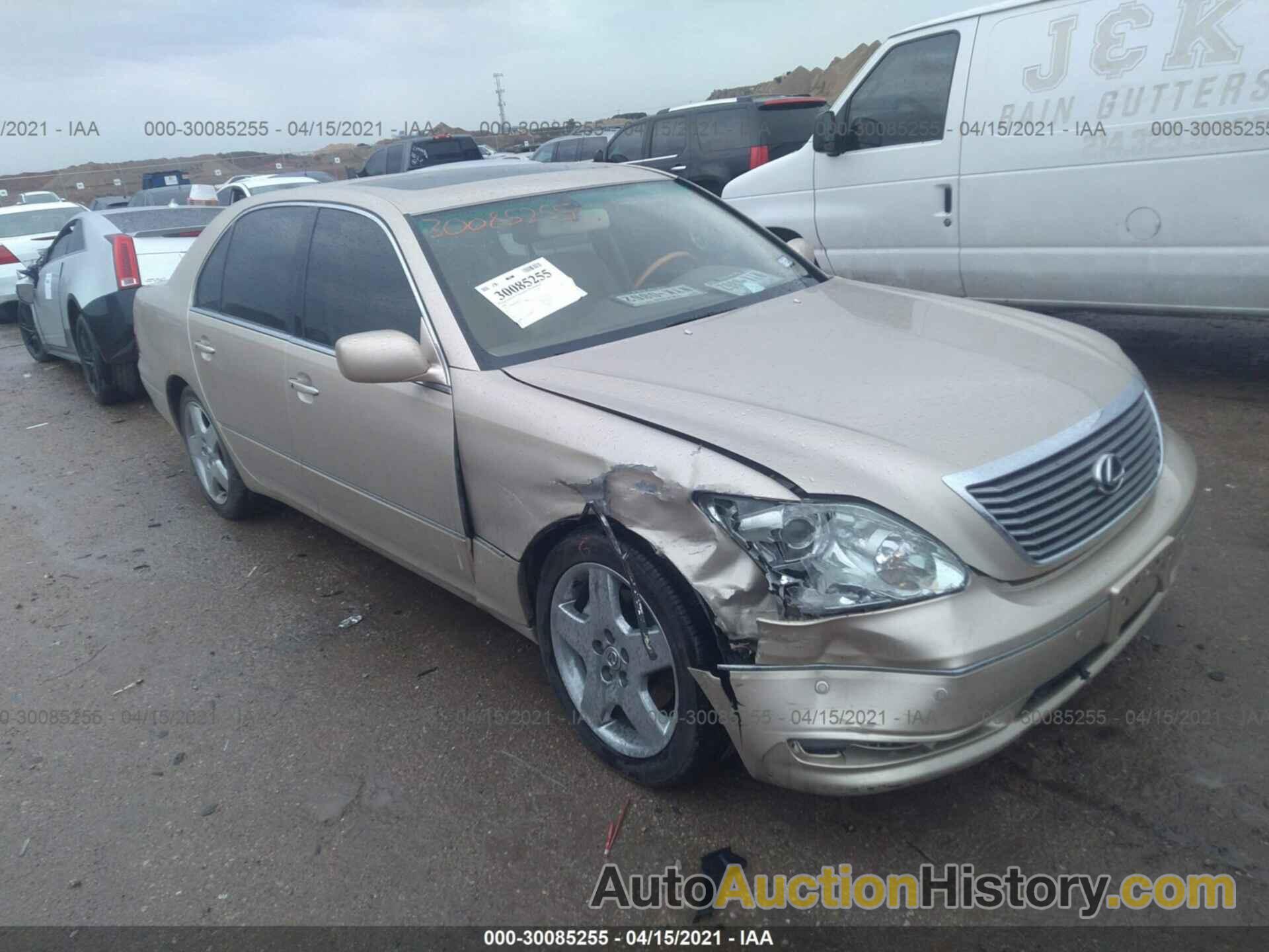 LEXUS LS 430, JTHBN36F465032774