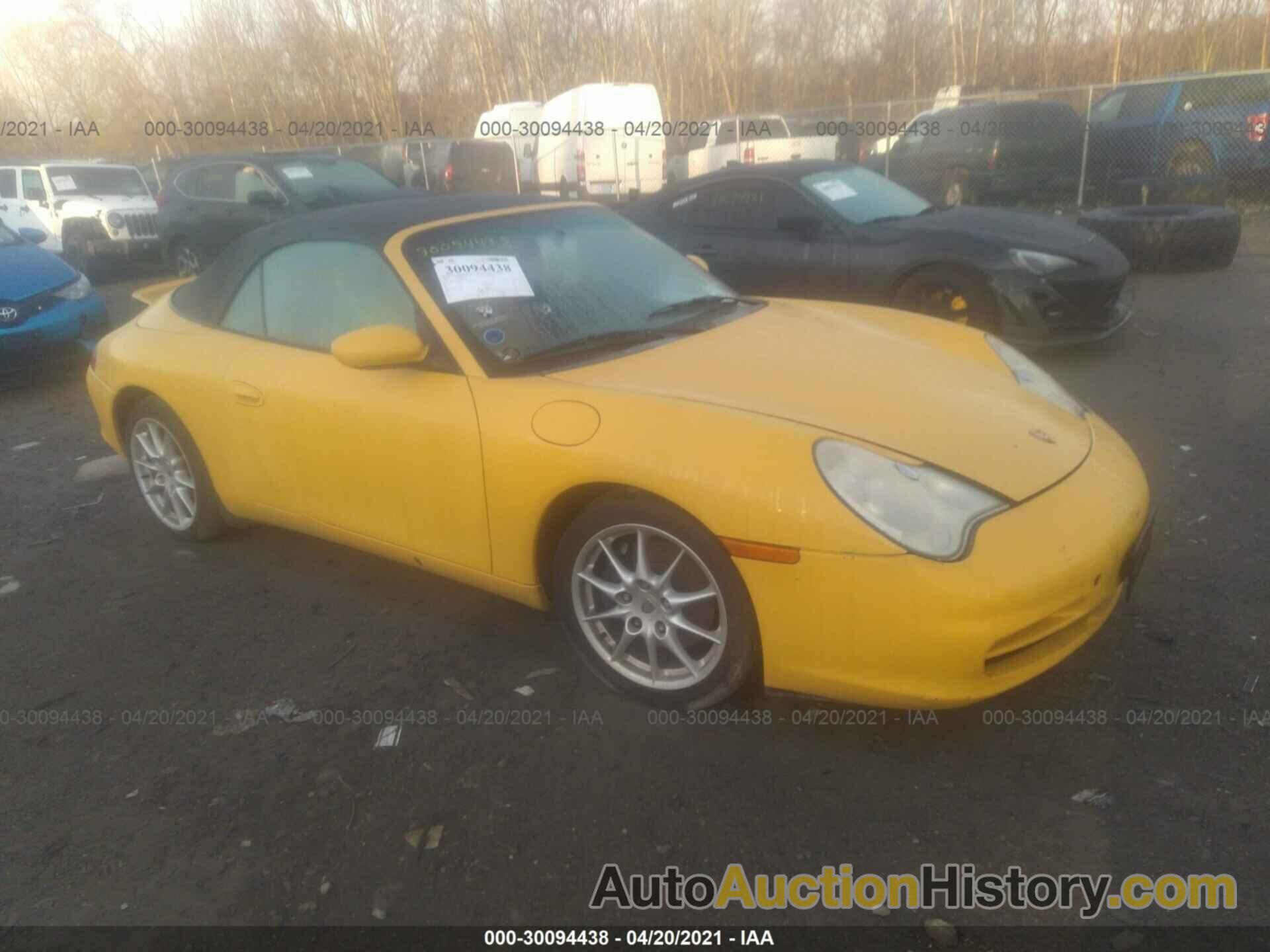 PORSCHE 911 CARRERA, WP0CA29943S653639