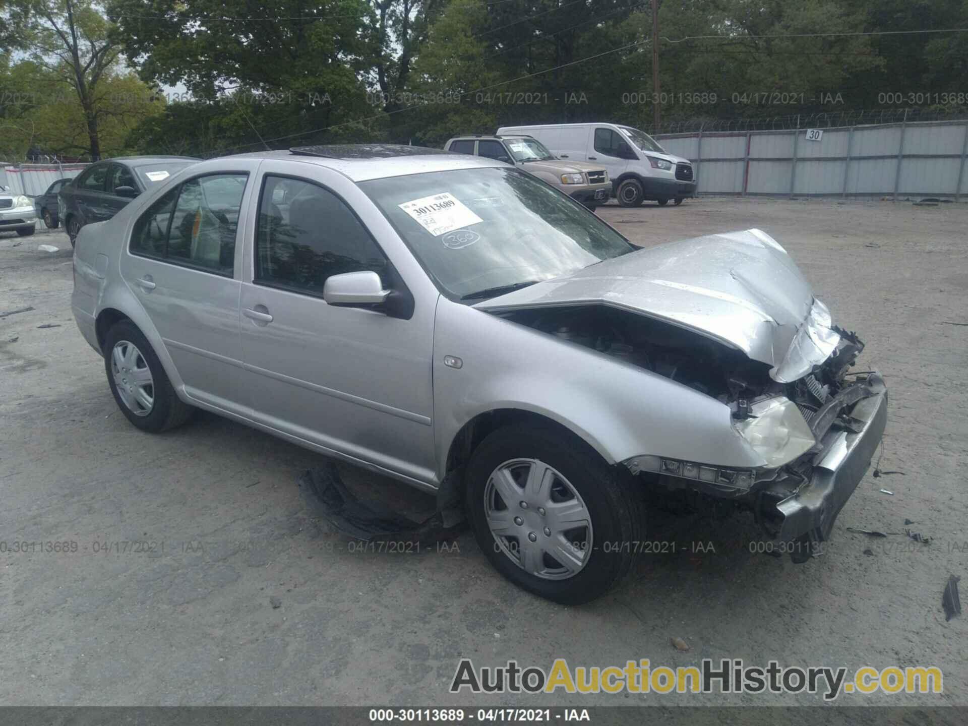 VOLKSWAGEN JETTA GLS, 3VWSB69M81M167438