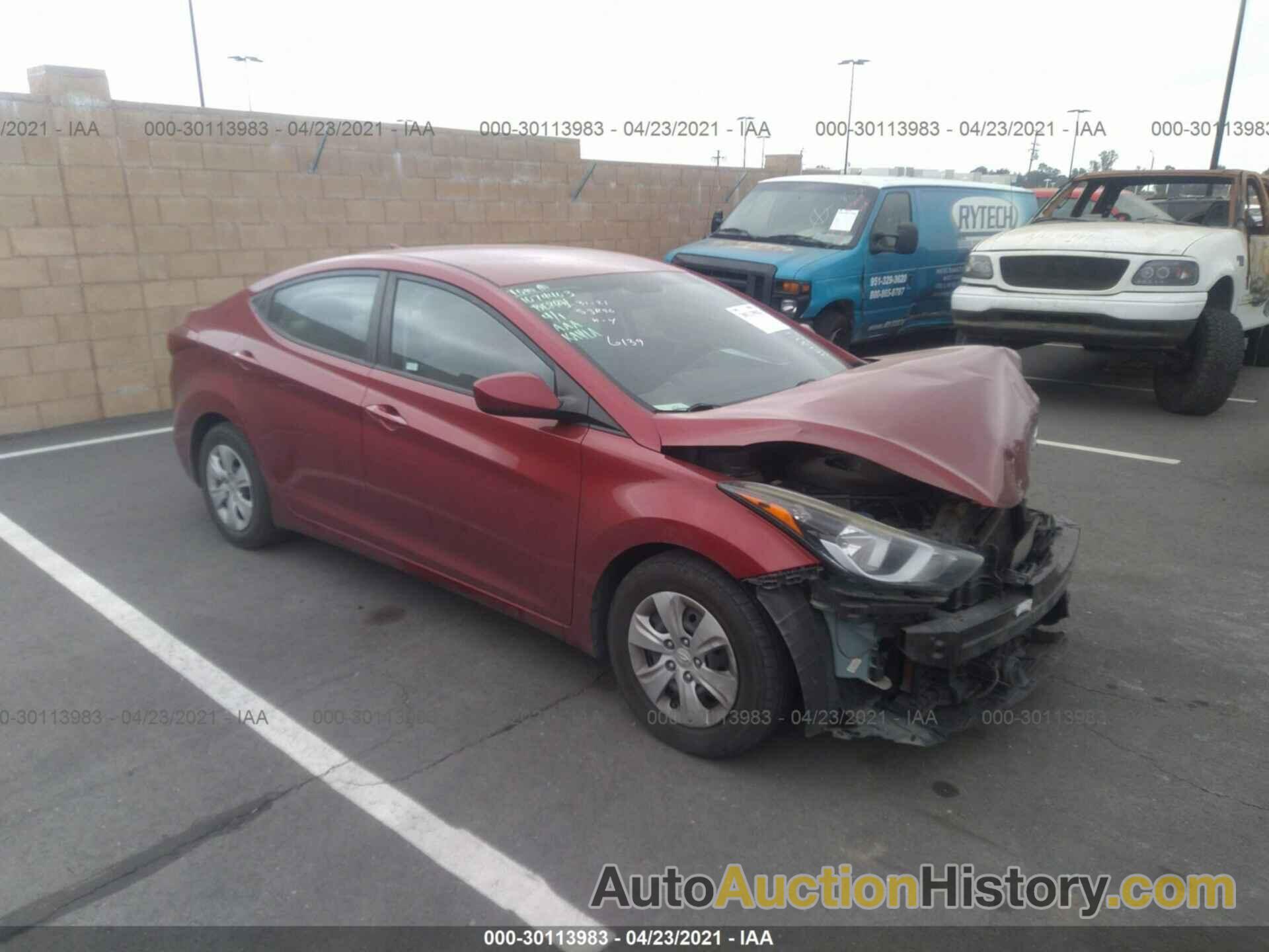 HYUNDAI ELANTRA SE, 5NPDH4AE7GH692959