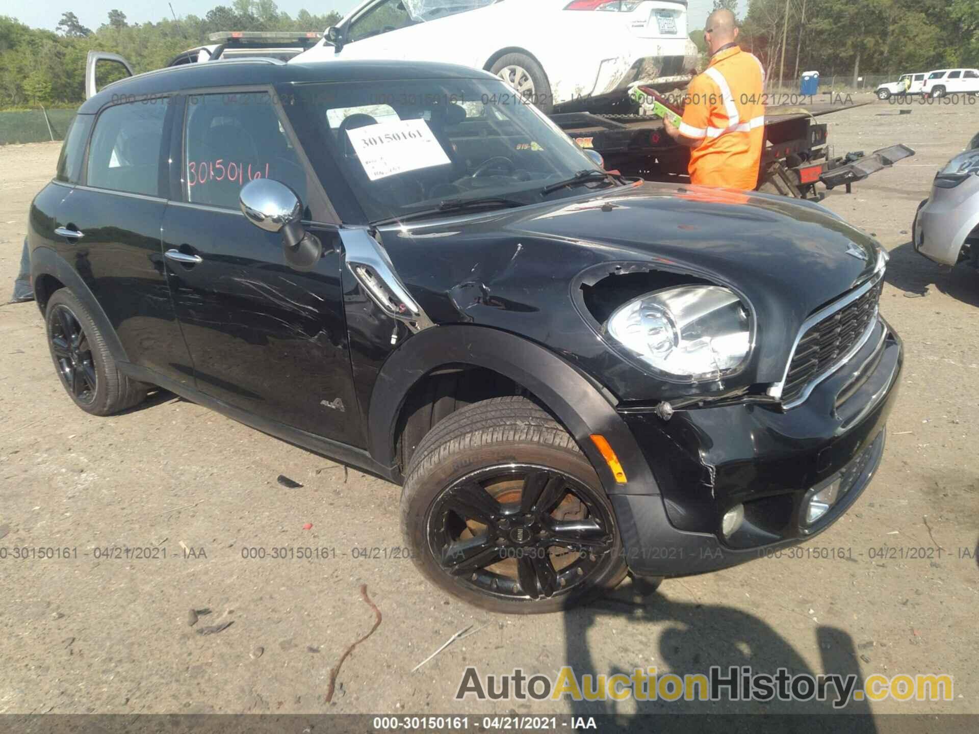 MINI COOPER COUNTRYMAN S, WMWZC5C58BWM10397