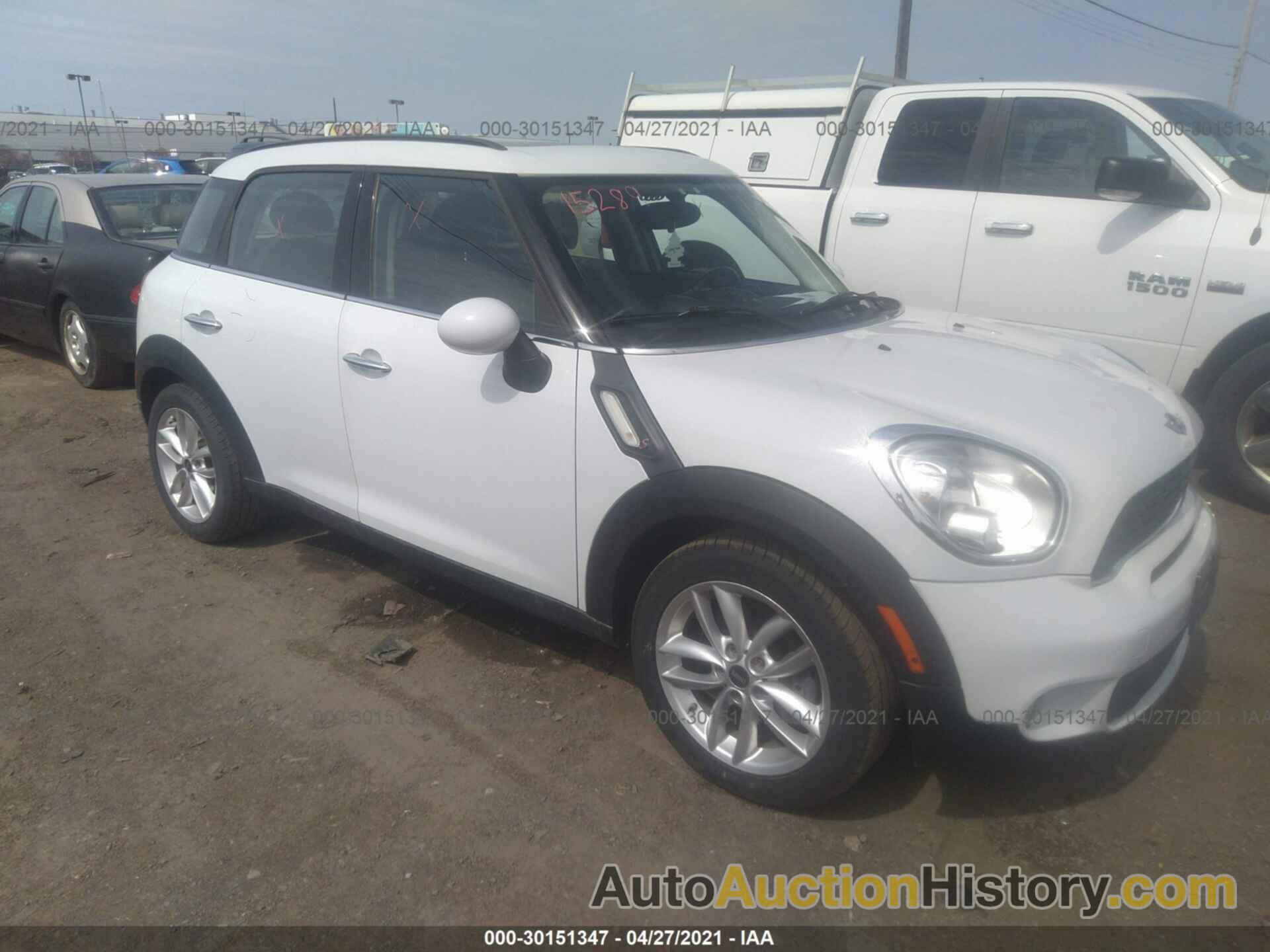 MINI COOPER COUNTRYMAN S, WMWZC5C57EWP39533