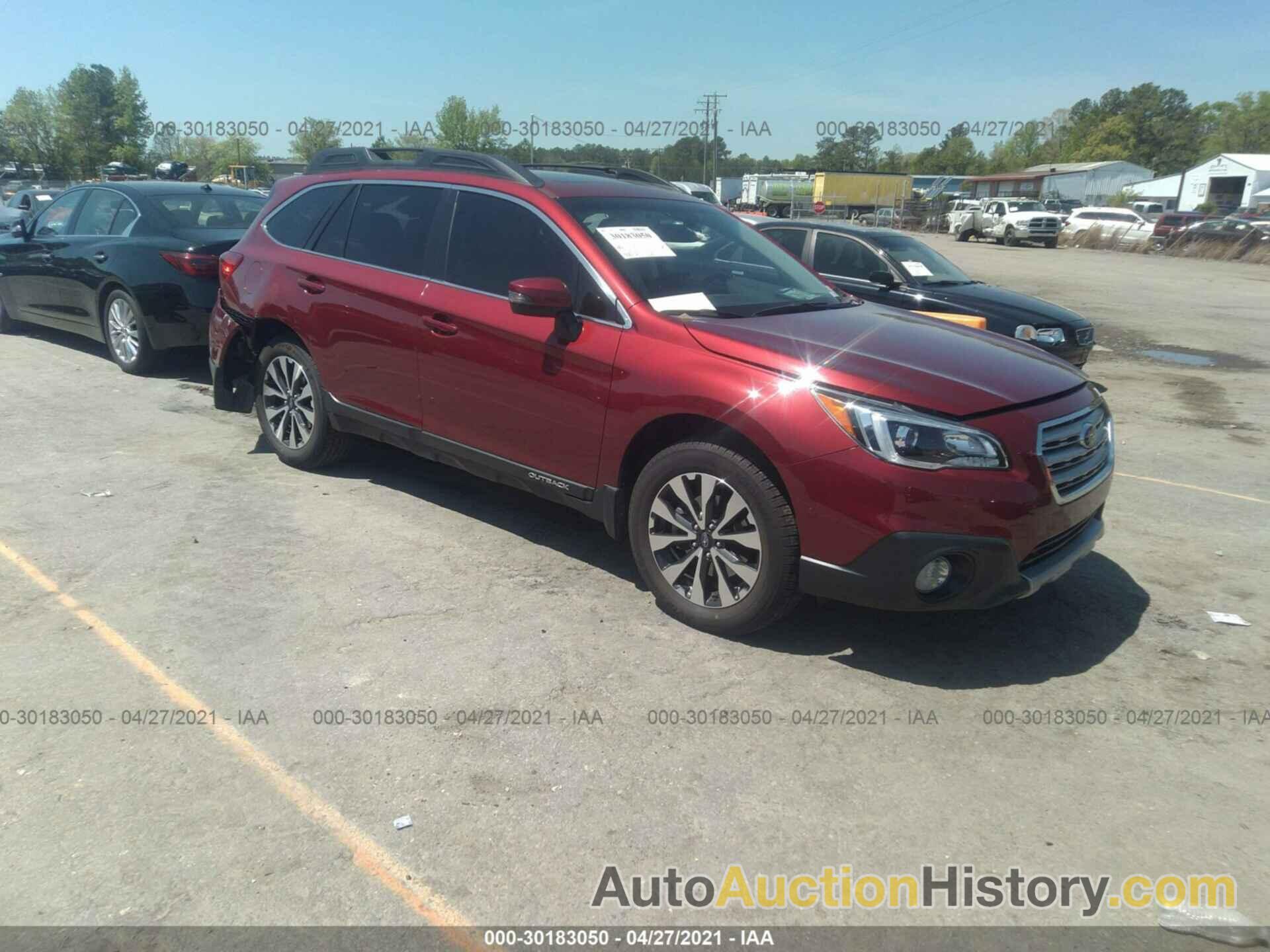 SUBARU OUTBACK 3.6R LIMITED, 4S4BSENC9G3315385