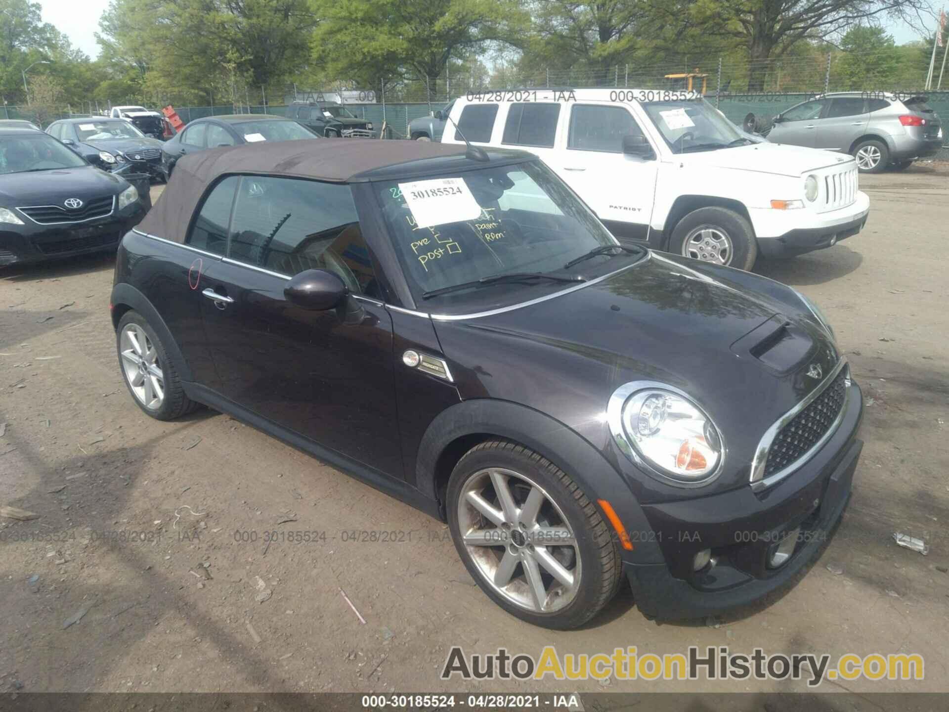 MINI COOPER CONVERTIBLE S, WMWZP3C5XDT551095