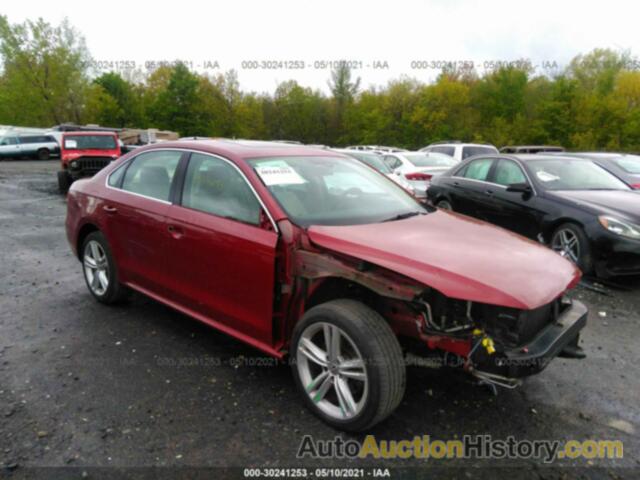 VOLKSWAGEN PASSAT 2.0L TDI SE, 1VWBV7A39FC085968