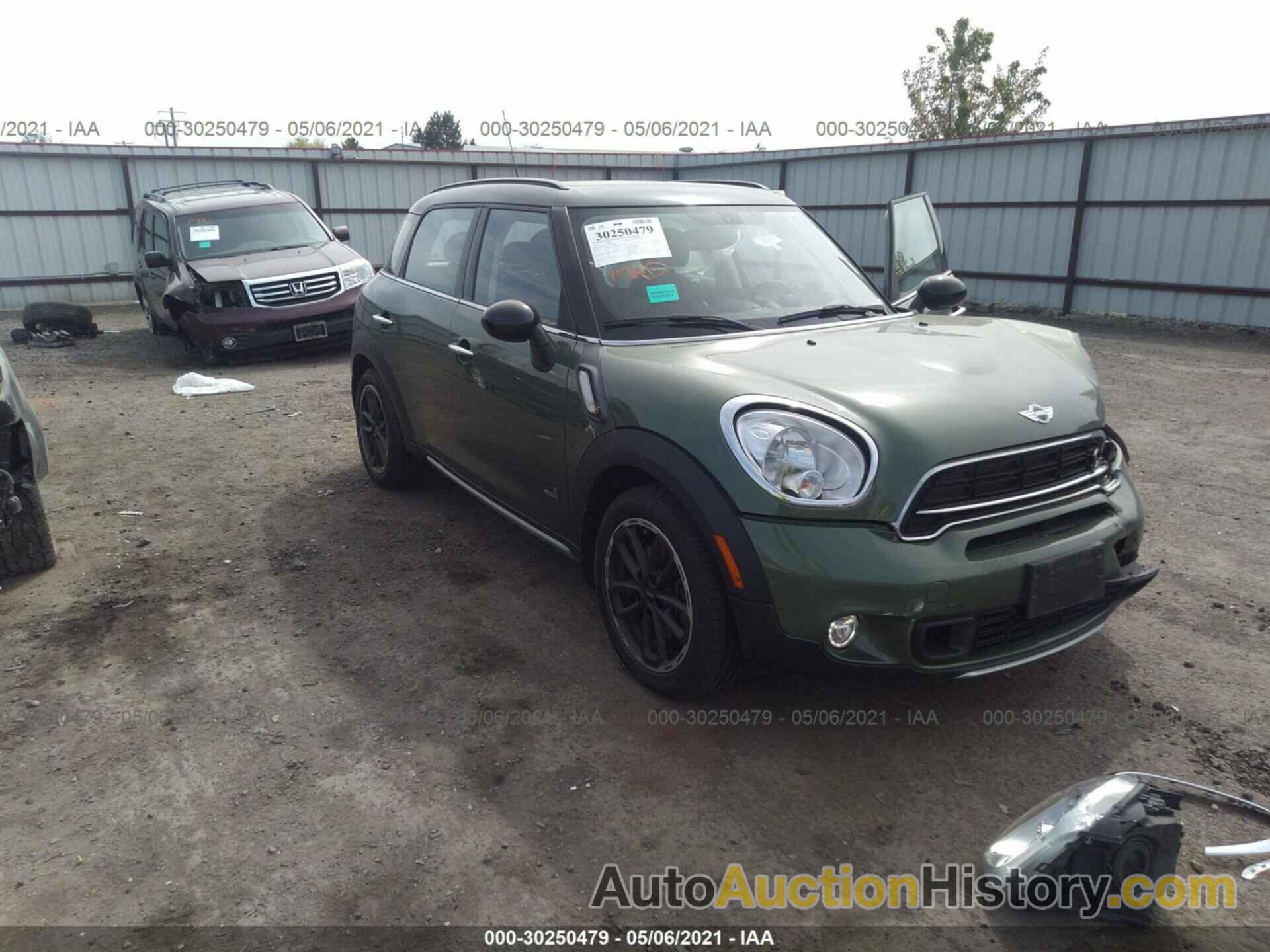 MINI COOPER COUNTRYMAN S, WMWZC5C52GWU04683