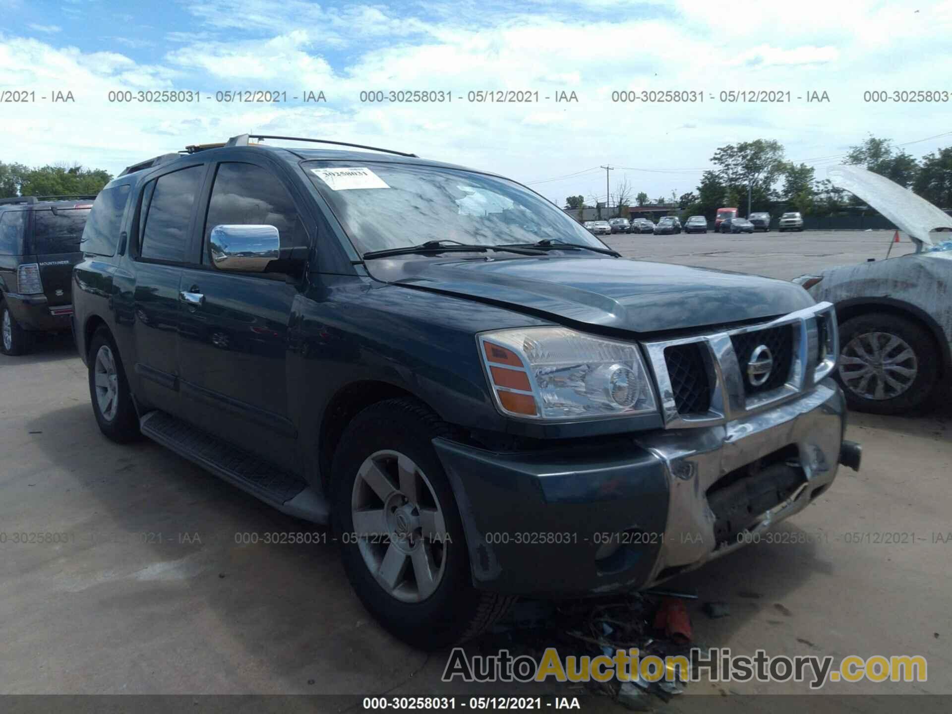 NISSAN PATHFINDER ARMADA LE, 5N1AA08A74N743399