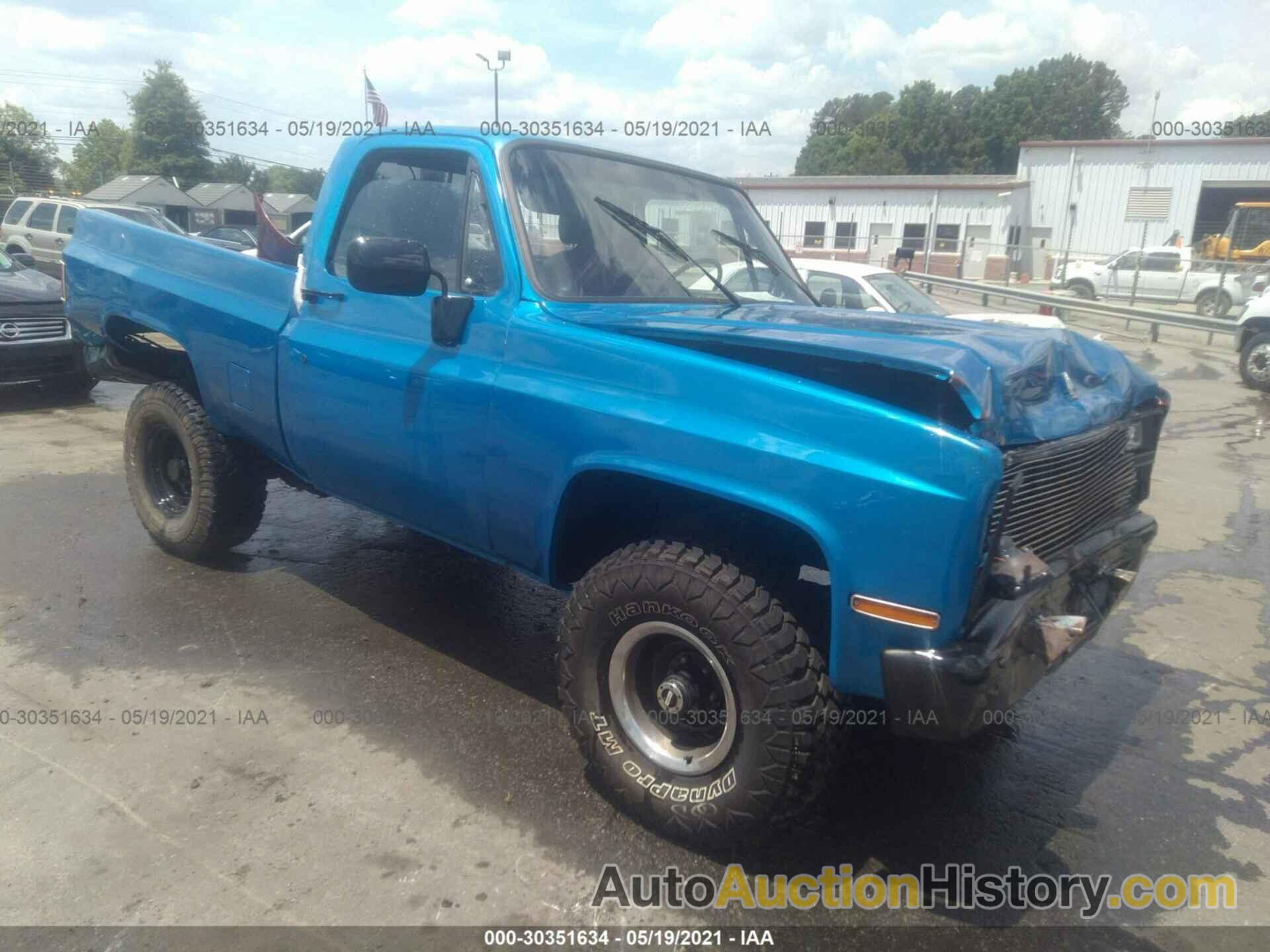 CHEVROLET K10, 1GCEK14H5DF361409