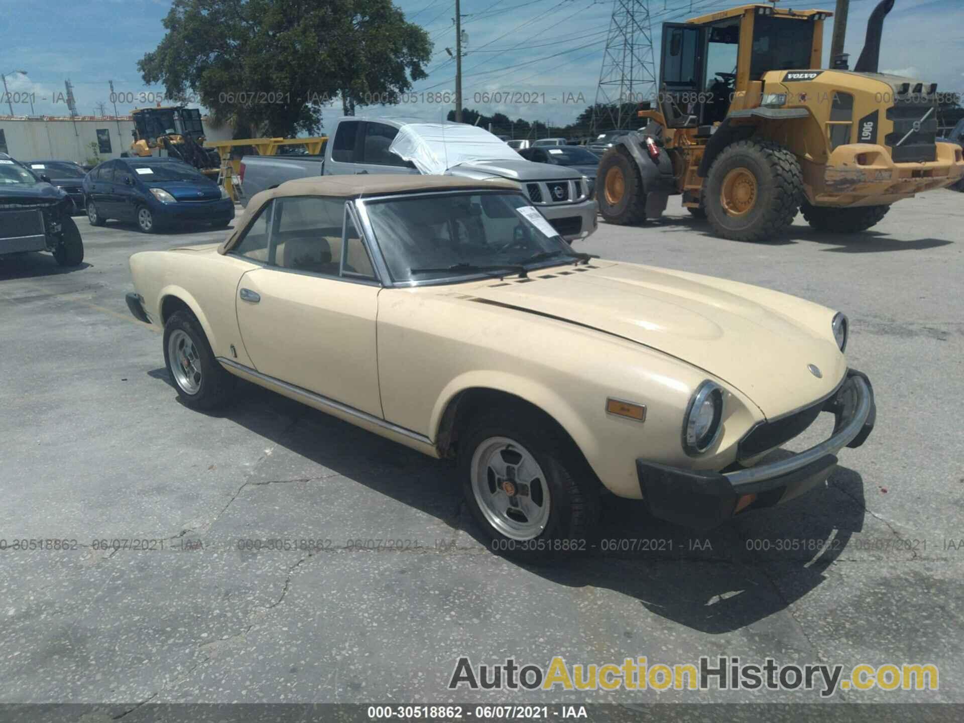 FIAT 124 SPIDER, ZFAAS00B1C5001544