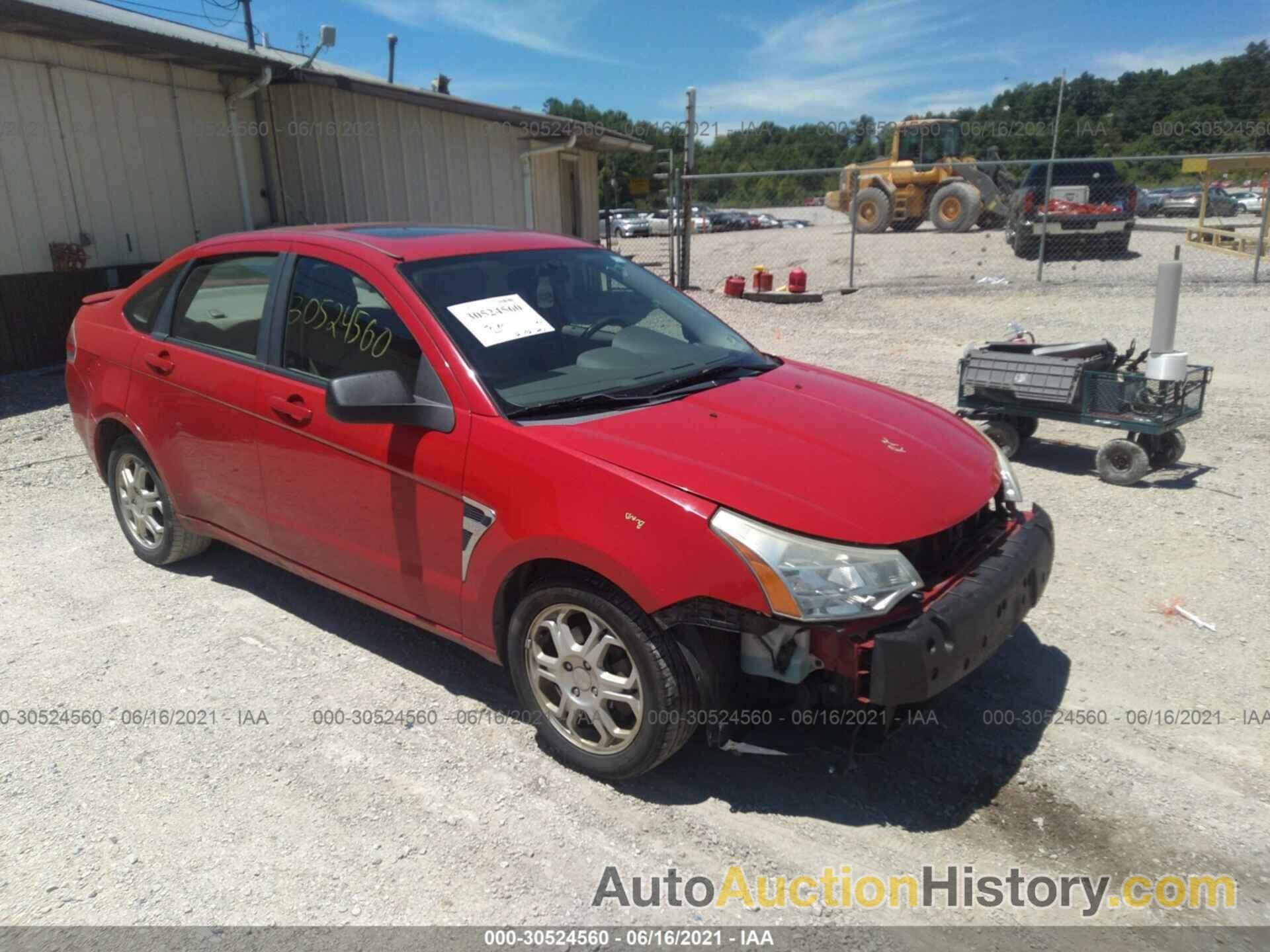 FORD FOCUS SES, 1FAHP35N38W179931