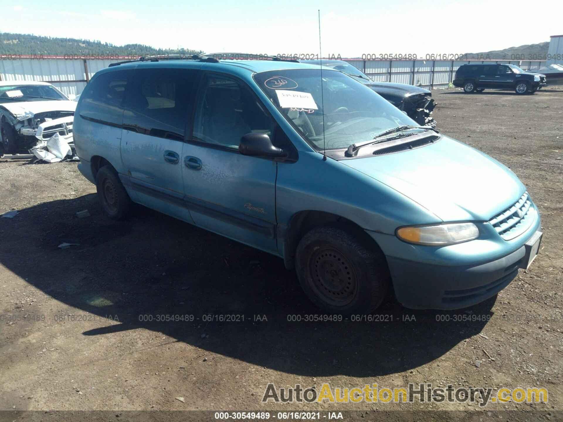 PLYMOUTH VOYAGER GRAND SE, 2P4GP44R9XR419096