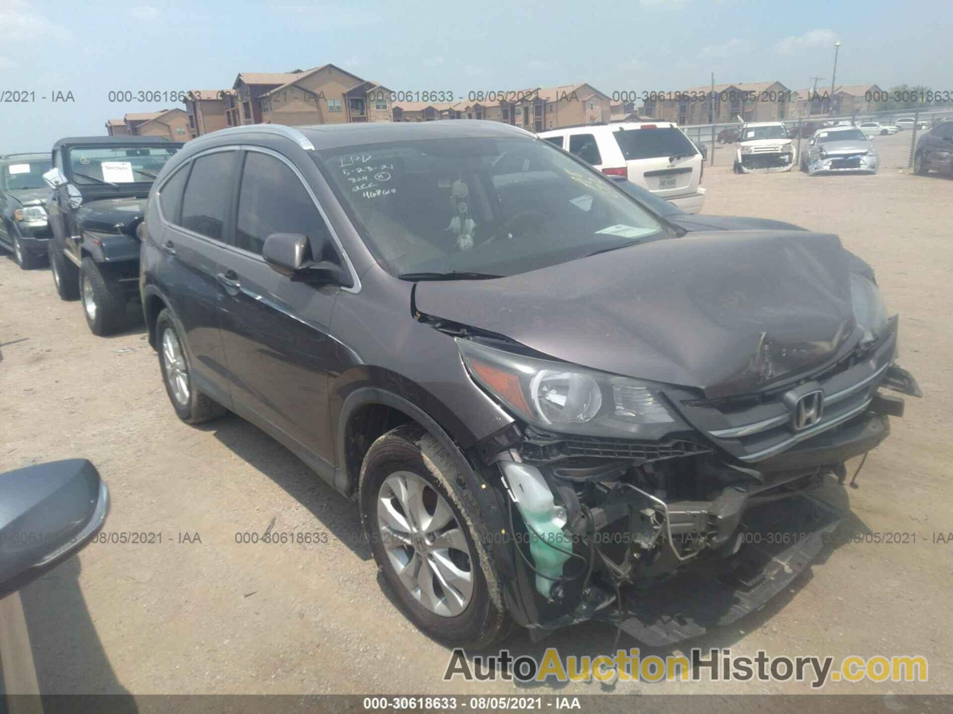 HONDA CR-V EX-L, 5J6RM3H78DL040825