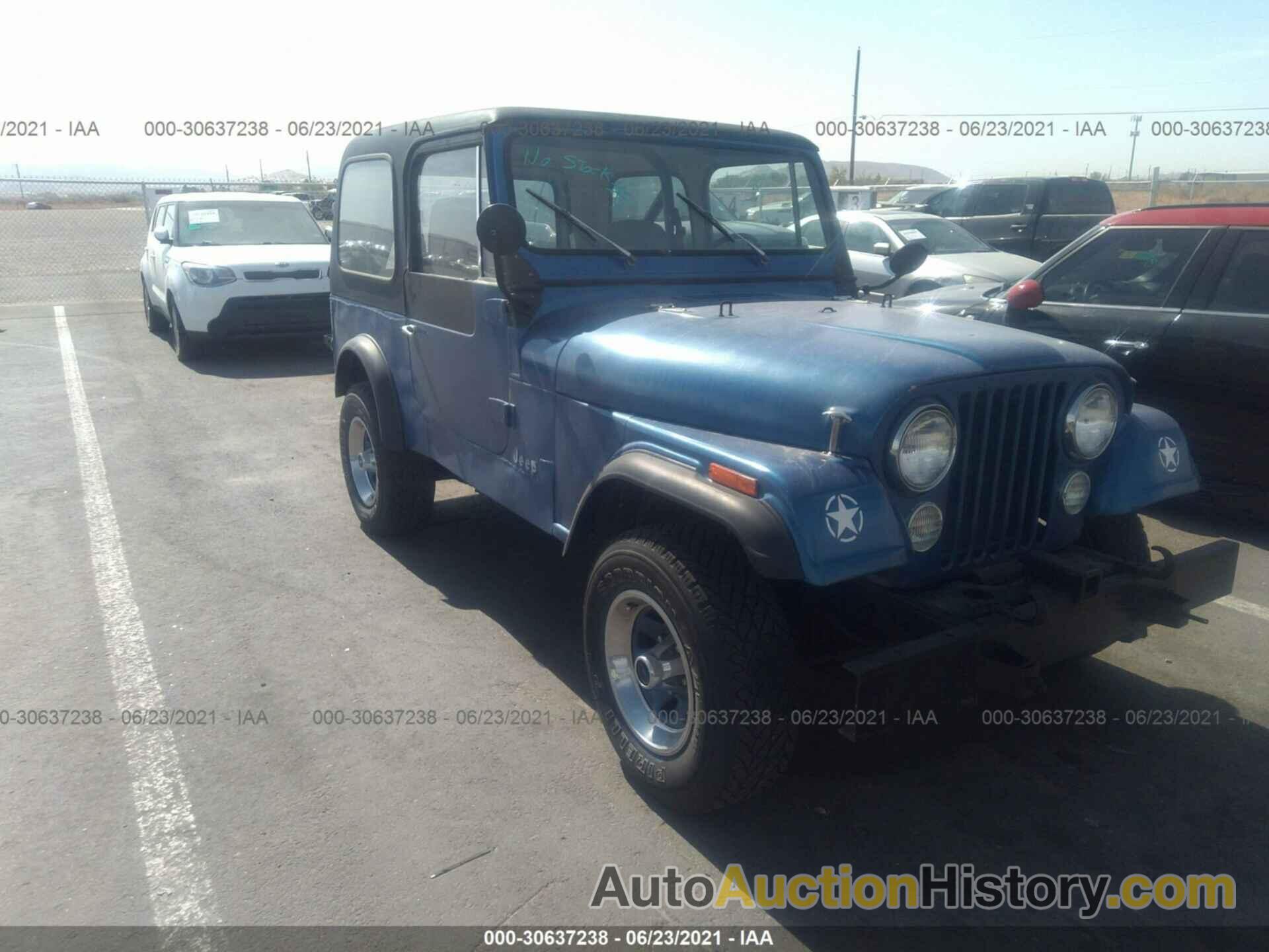 JEEP JEEP CJ7, 1JCUF87AXET091490