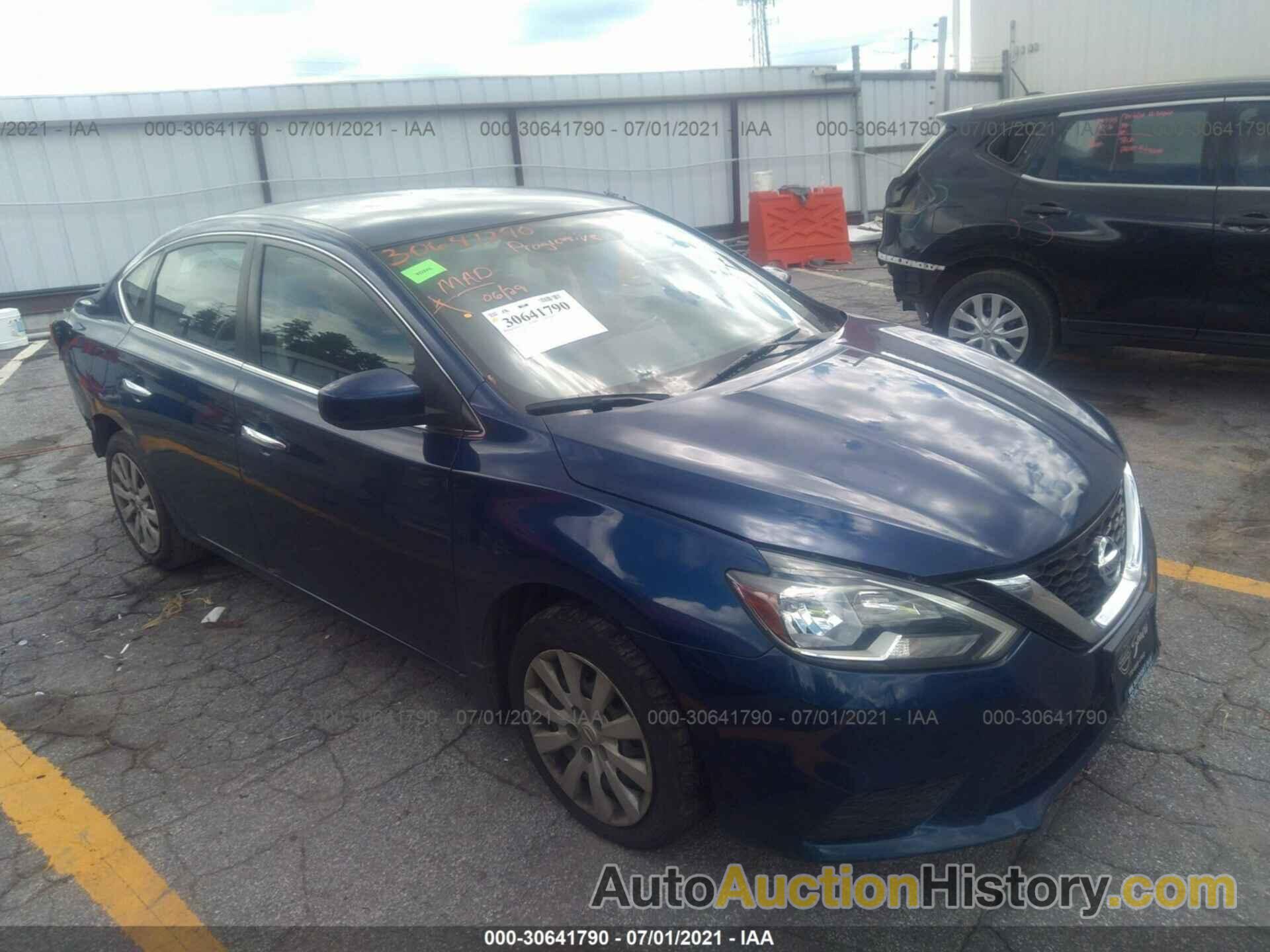 NISSAN SENTRA S, 3N1AB7AP6HY271331