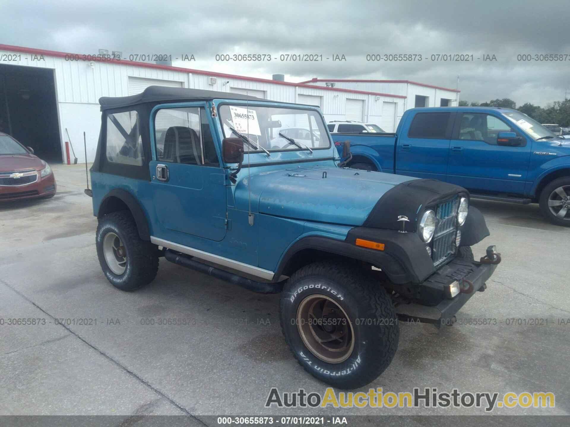 JEEP JEEP CJ7, 1JCCM87E6FT006098