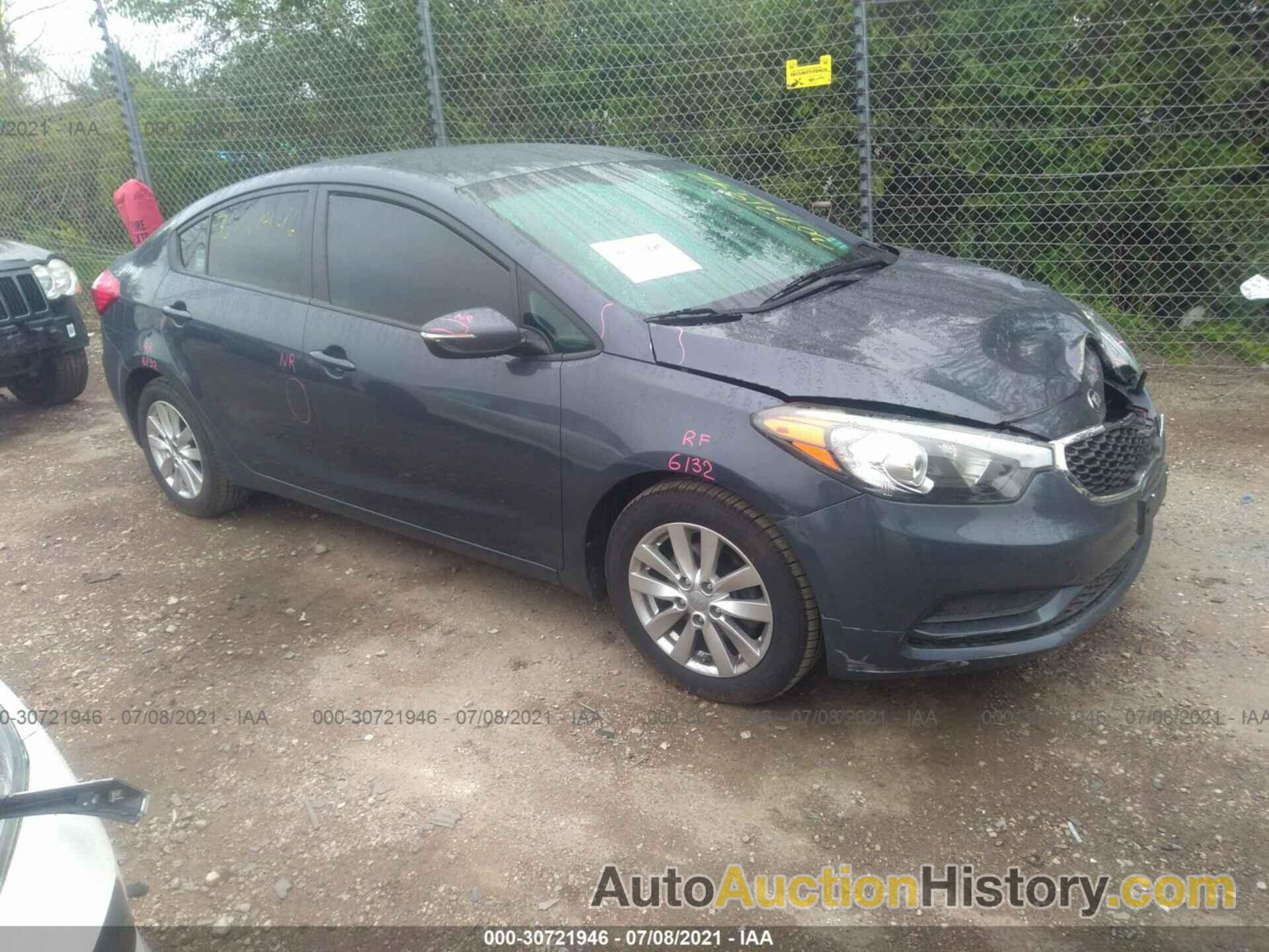 KIA FORTE LX, KNAFX4A62G5468824