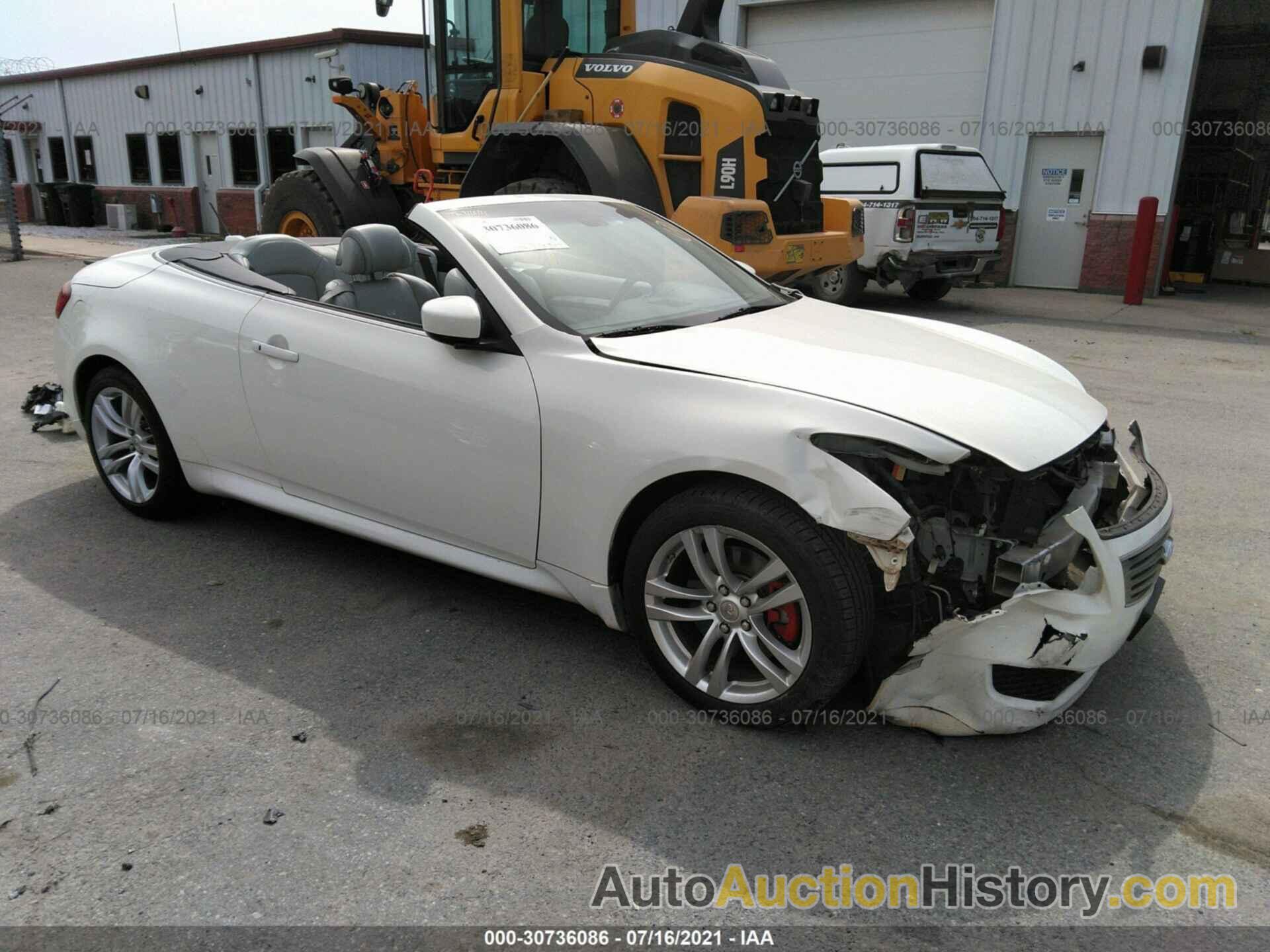 INFINITI G37 CONVERTIBLE BASE, JNKCV66E69M721982