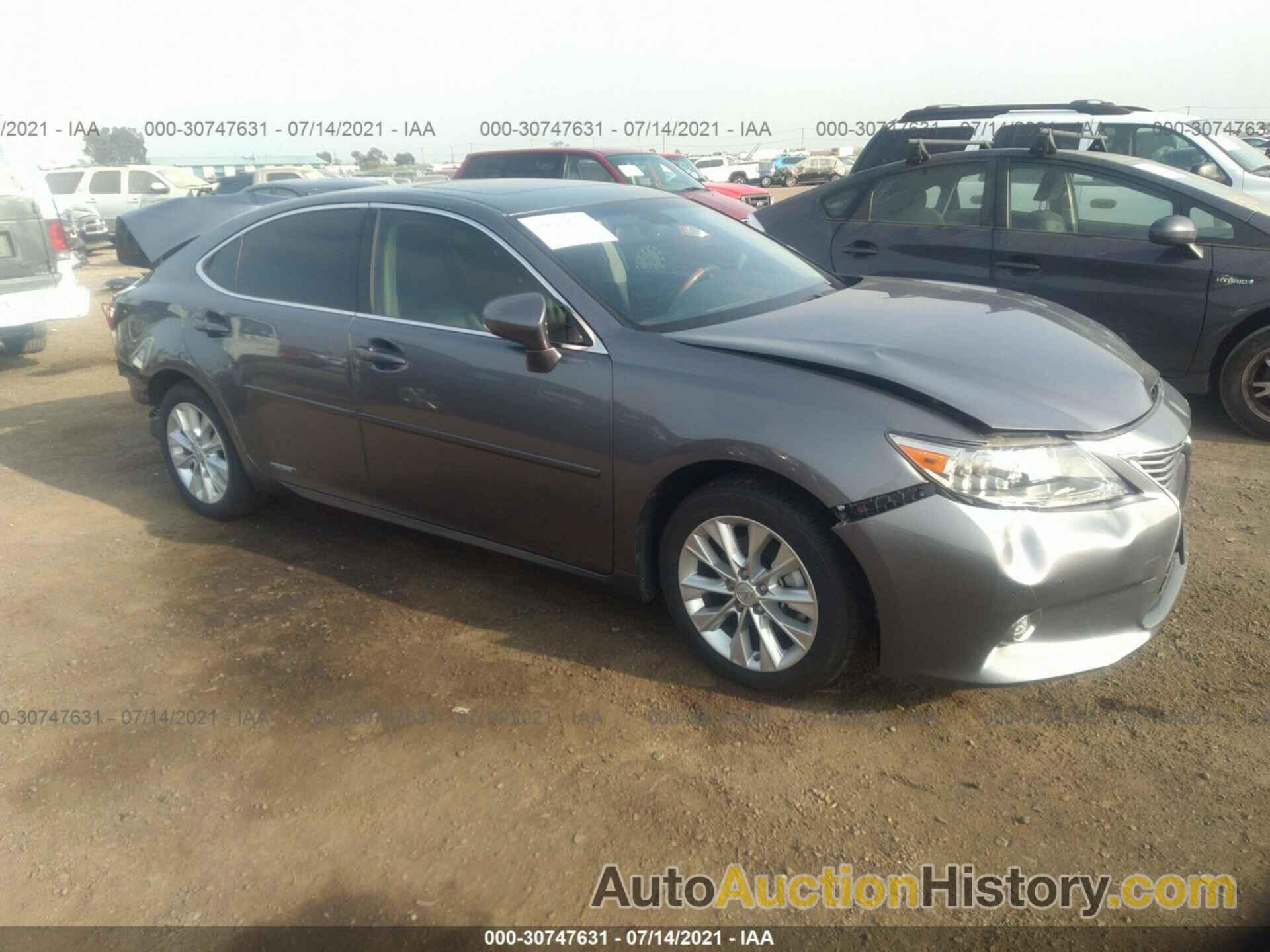 LEXUS ES 300H HYBRID, JTHBW1GG5F2080195