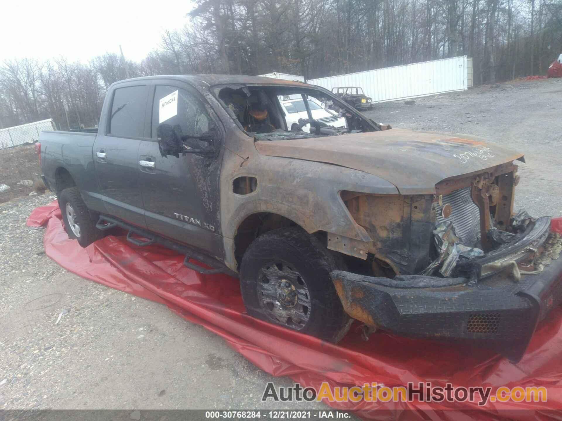 NISSAN TITAN XD SV, 1N6BA1F33GN510978