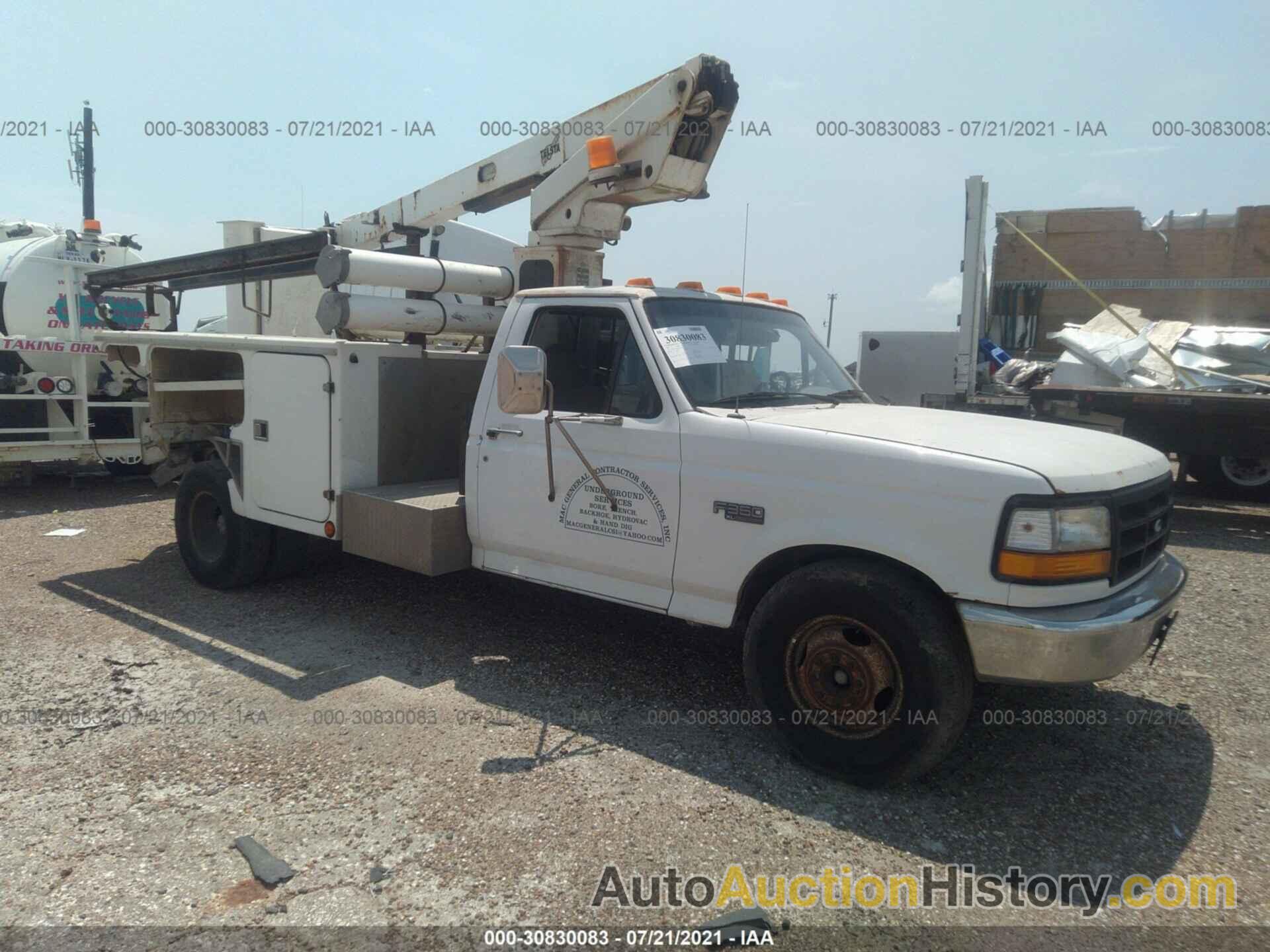 FORD F-350 CHASSIS CAB, 1FDKF37G7VEB15177