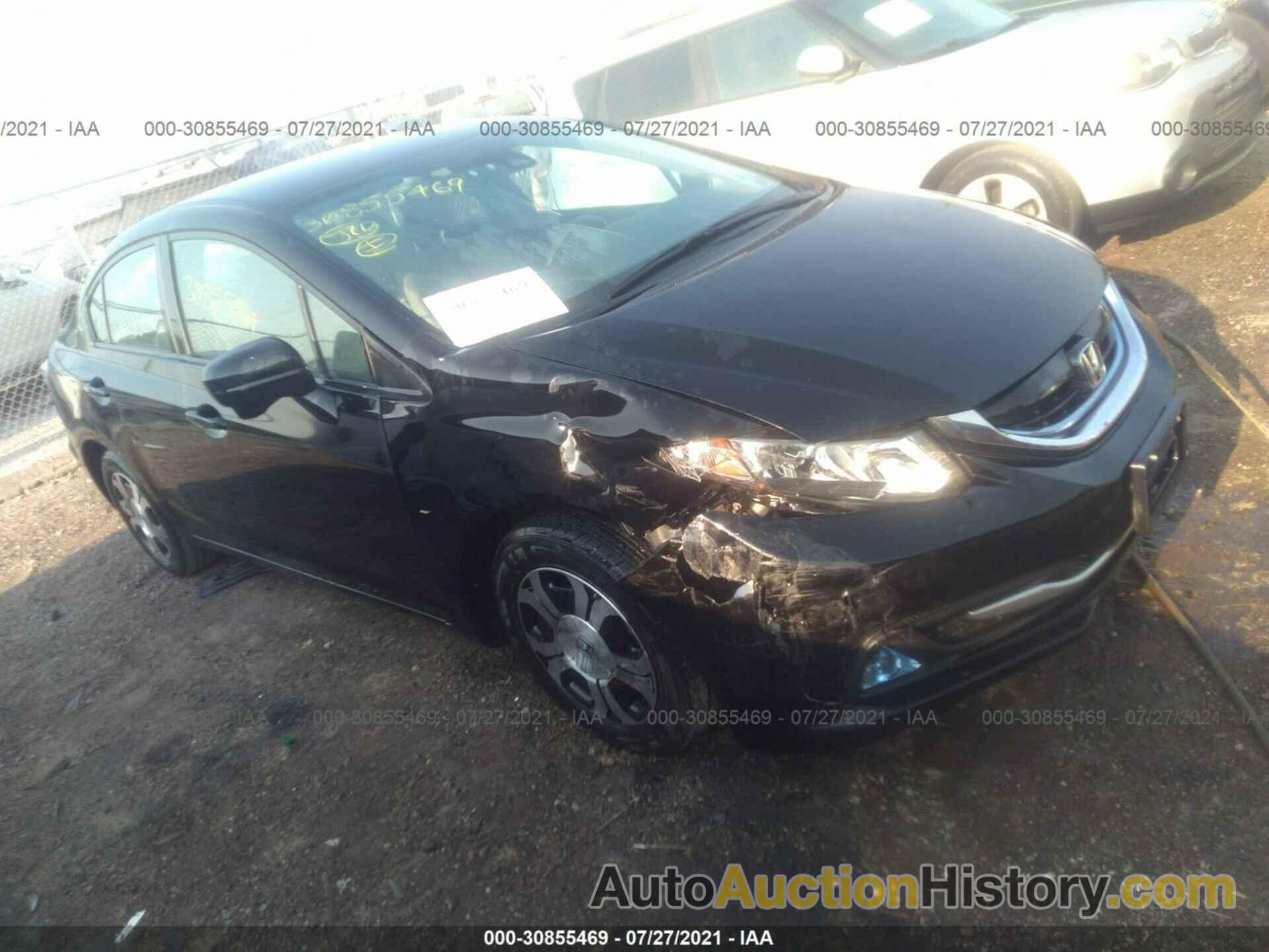 HONDA CIVIC HYBRID, 19XFB4F20EE001085