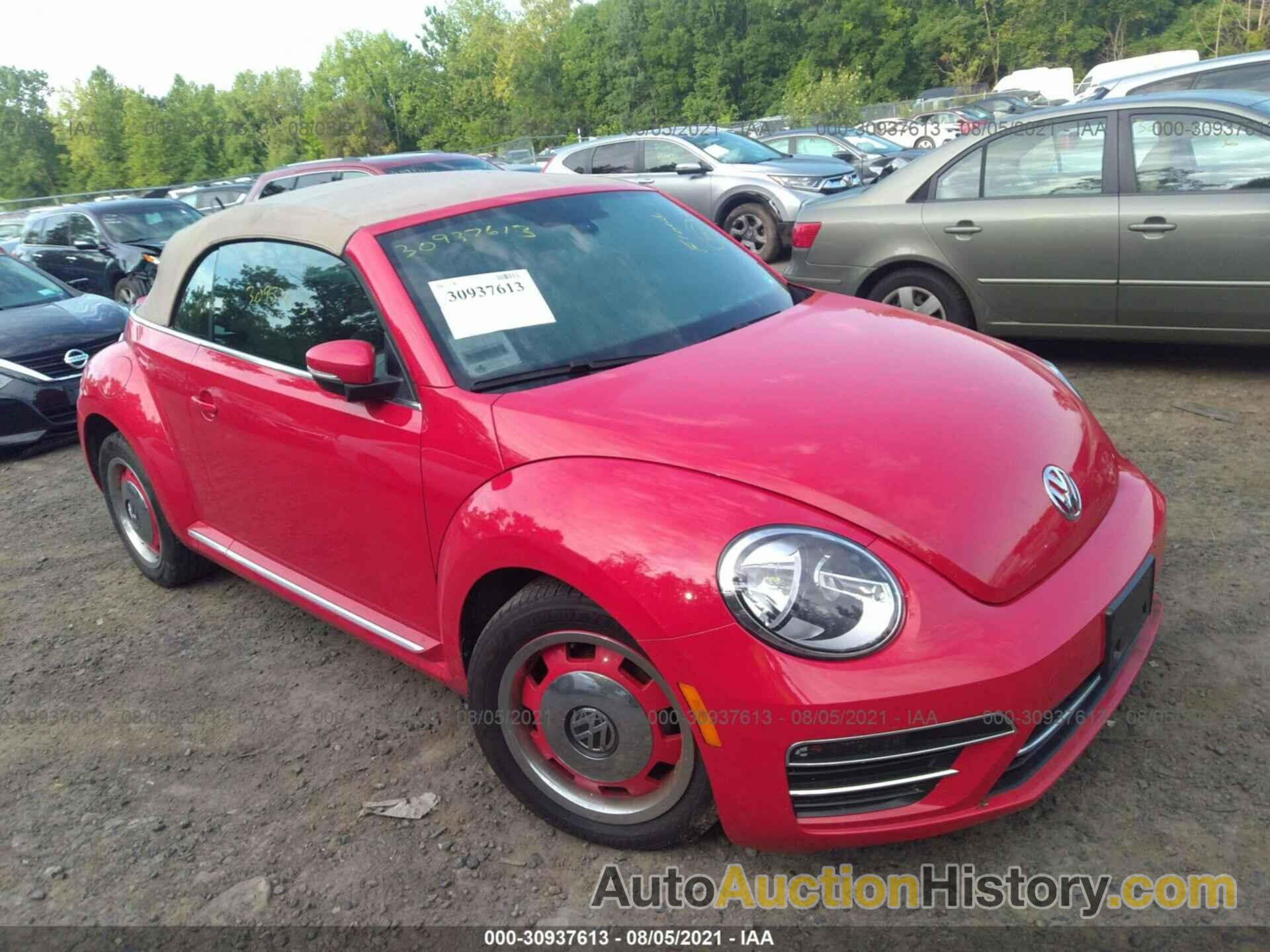 VOLKSWAGEN BEETLE CONVERTIBLE S/COAST/SE, 3VW5DAAT7JM504274