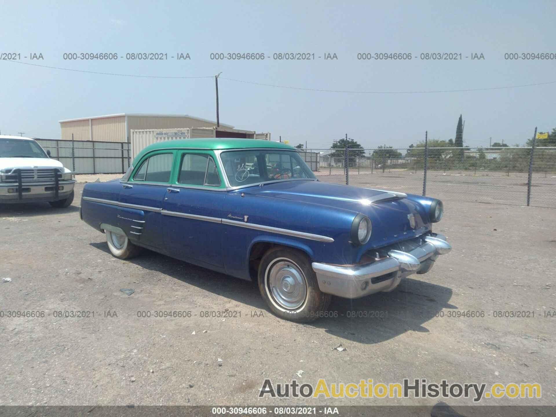 MERCURY 4 DOOR SEDAN, 53LA10216M0000000