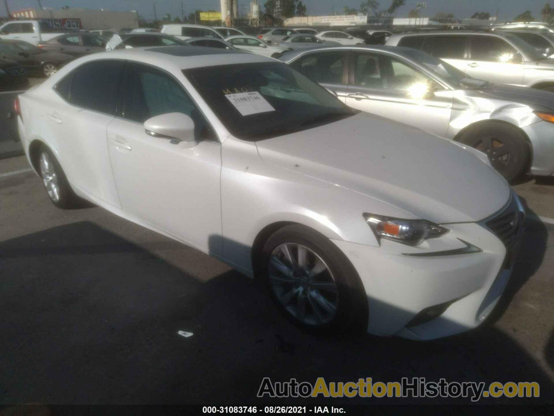 LEXUS IS 200T, JTHBA1D20G5021689