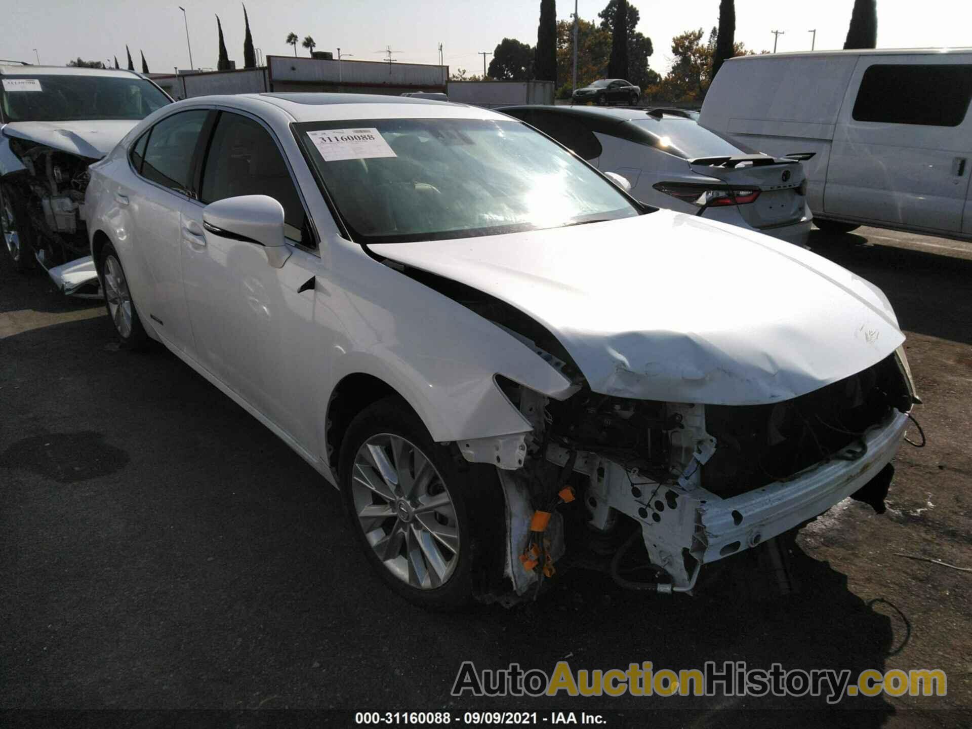 LEXUS ES 300H HYBRID, JTHBW1GG6F2083672