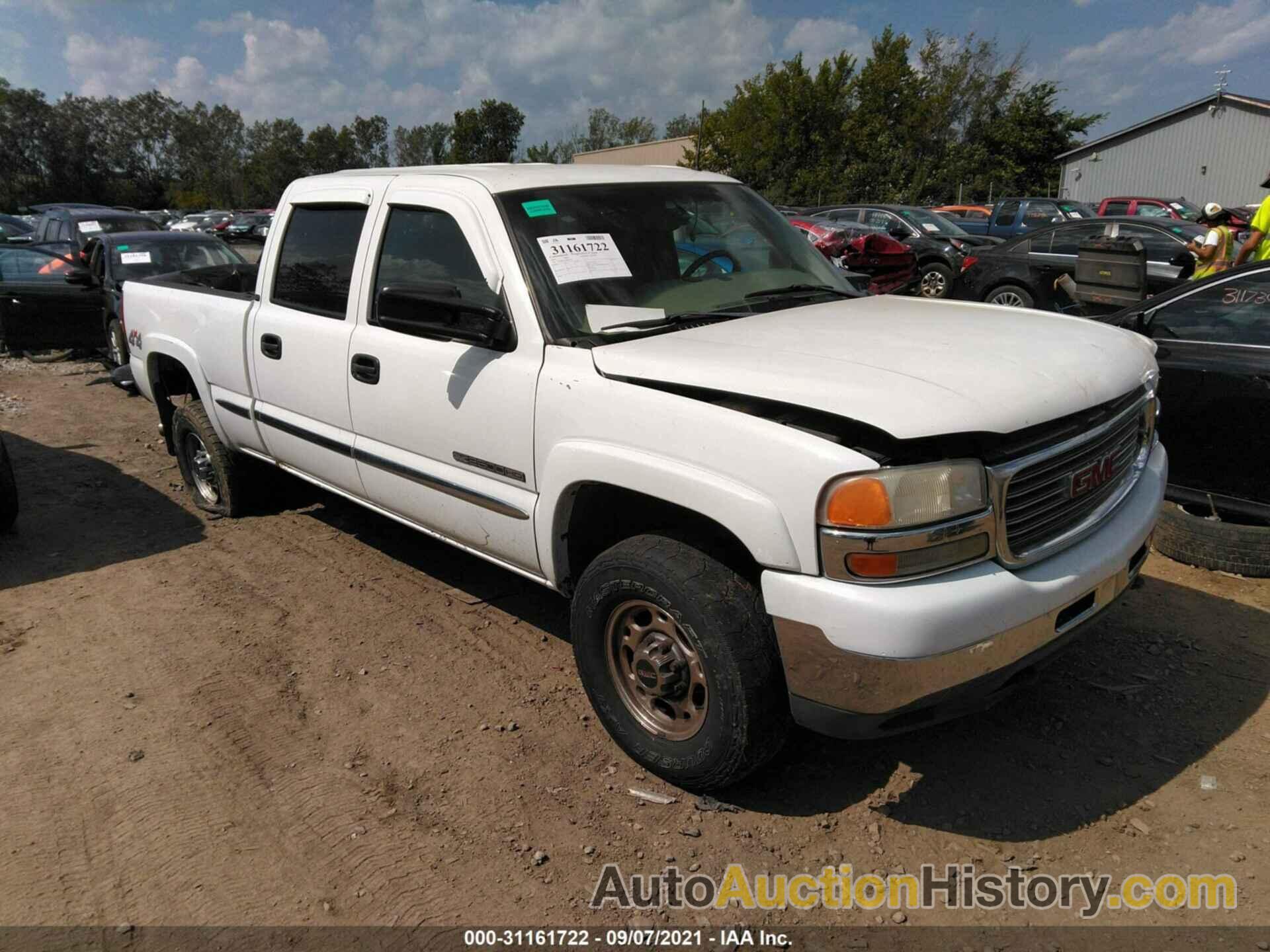 GMC SIERRA 2500HD SLE, 1GTHK23U02F160791