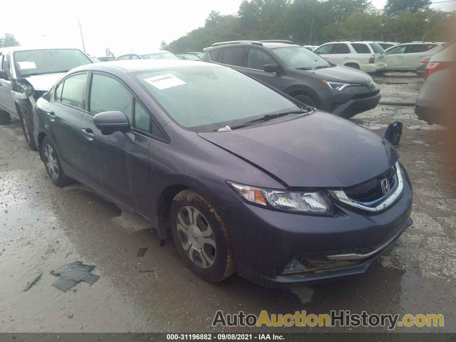 HONDA CIVIC HYBRID, 19XFB4F36EE000323