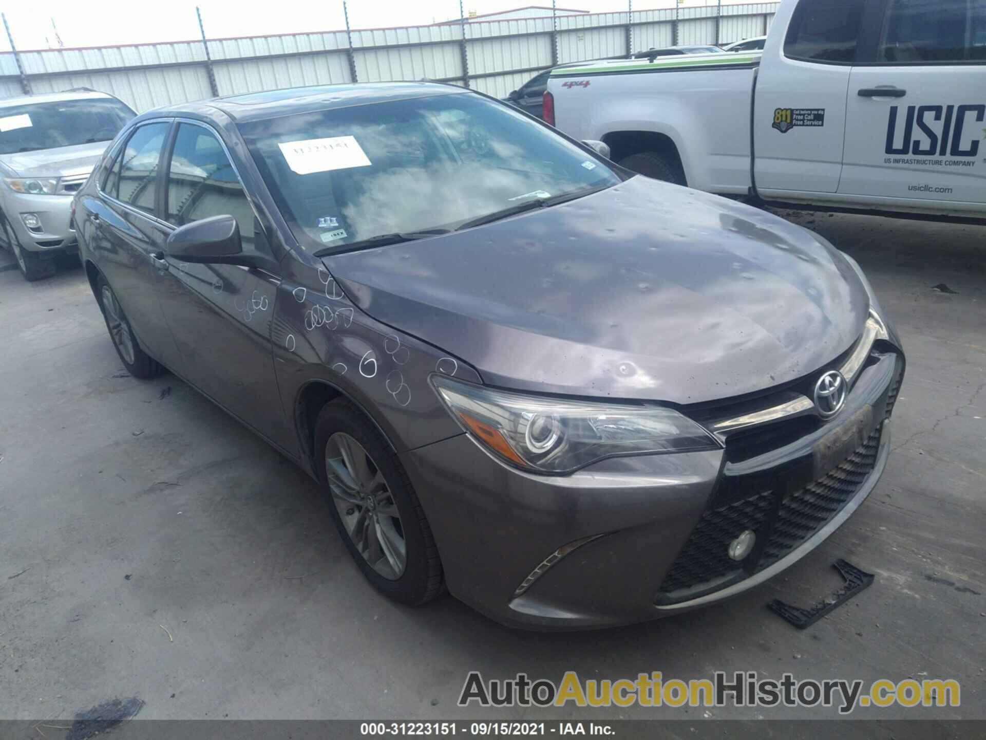 TOYOTA CAMRY XLE/SE/LE/XSE, 4T1BF1FK6GU220148