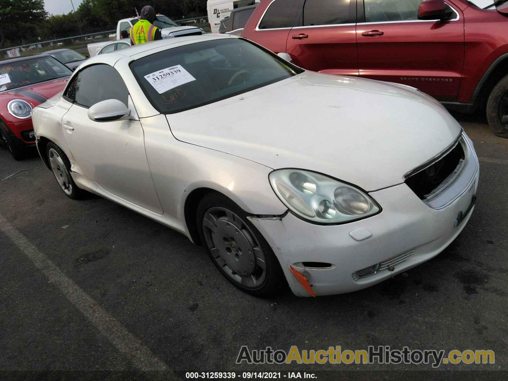 LEXUS SC 430, JTHFN48Y620028285