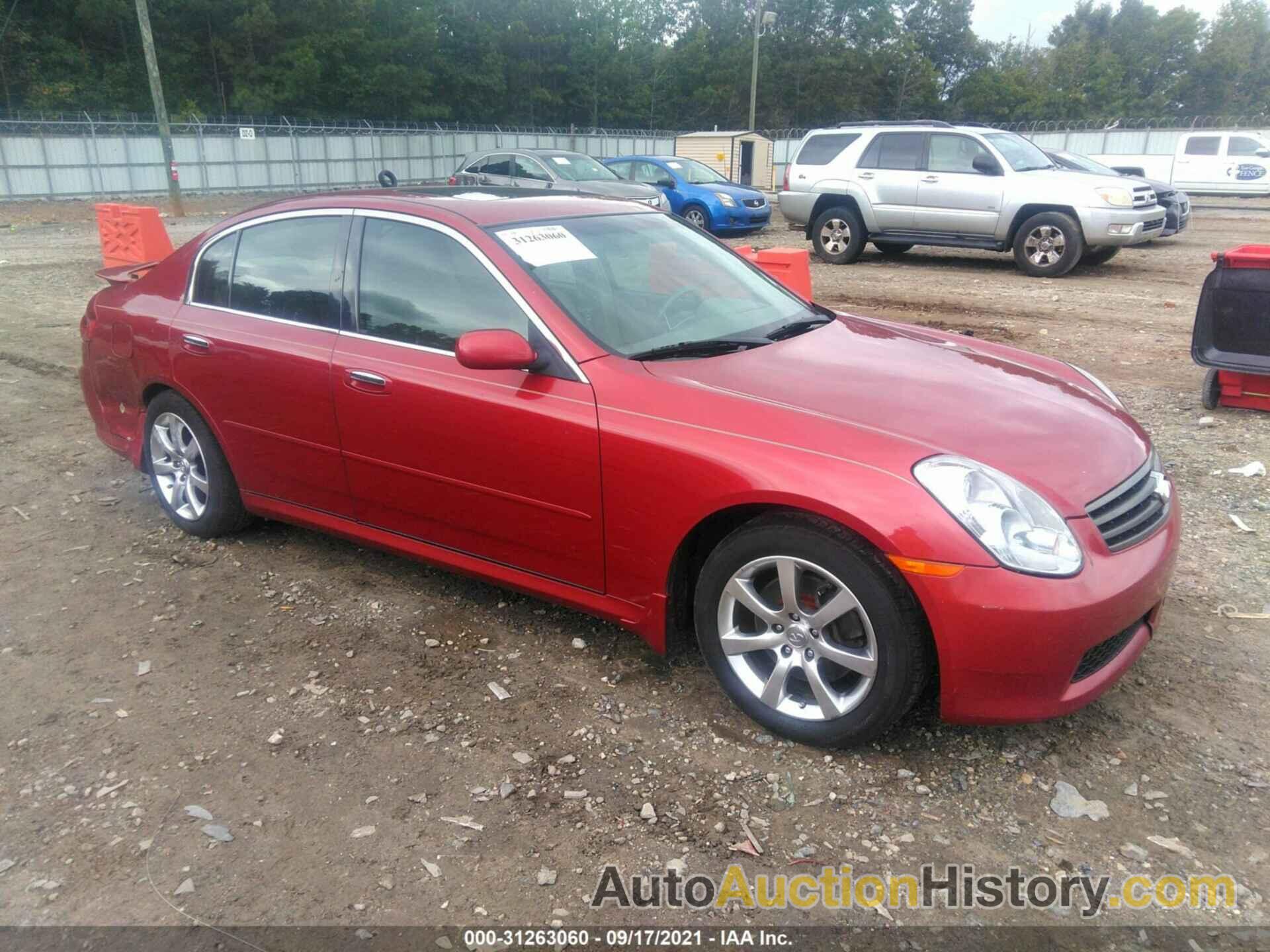 INFINITI G35 SEDAN, JNKCV51E96M514094