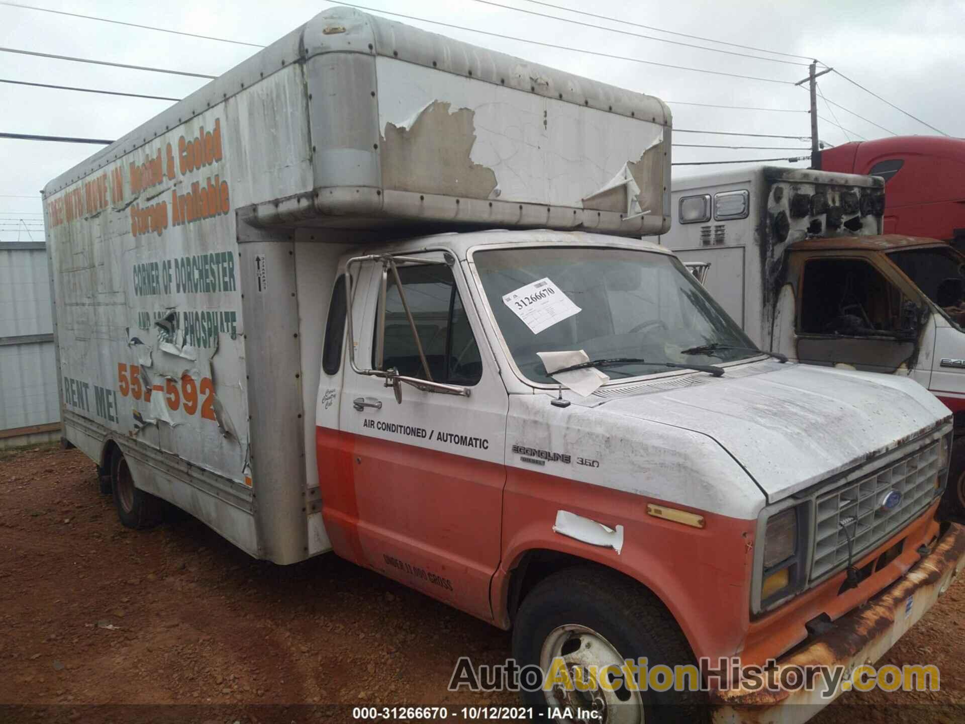 FORD ECONOLINE E350 CUTAWAY VAN, 1FDKE37M9LHA26537