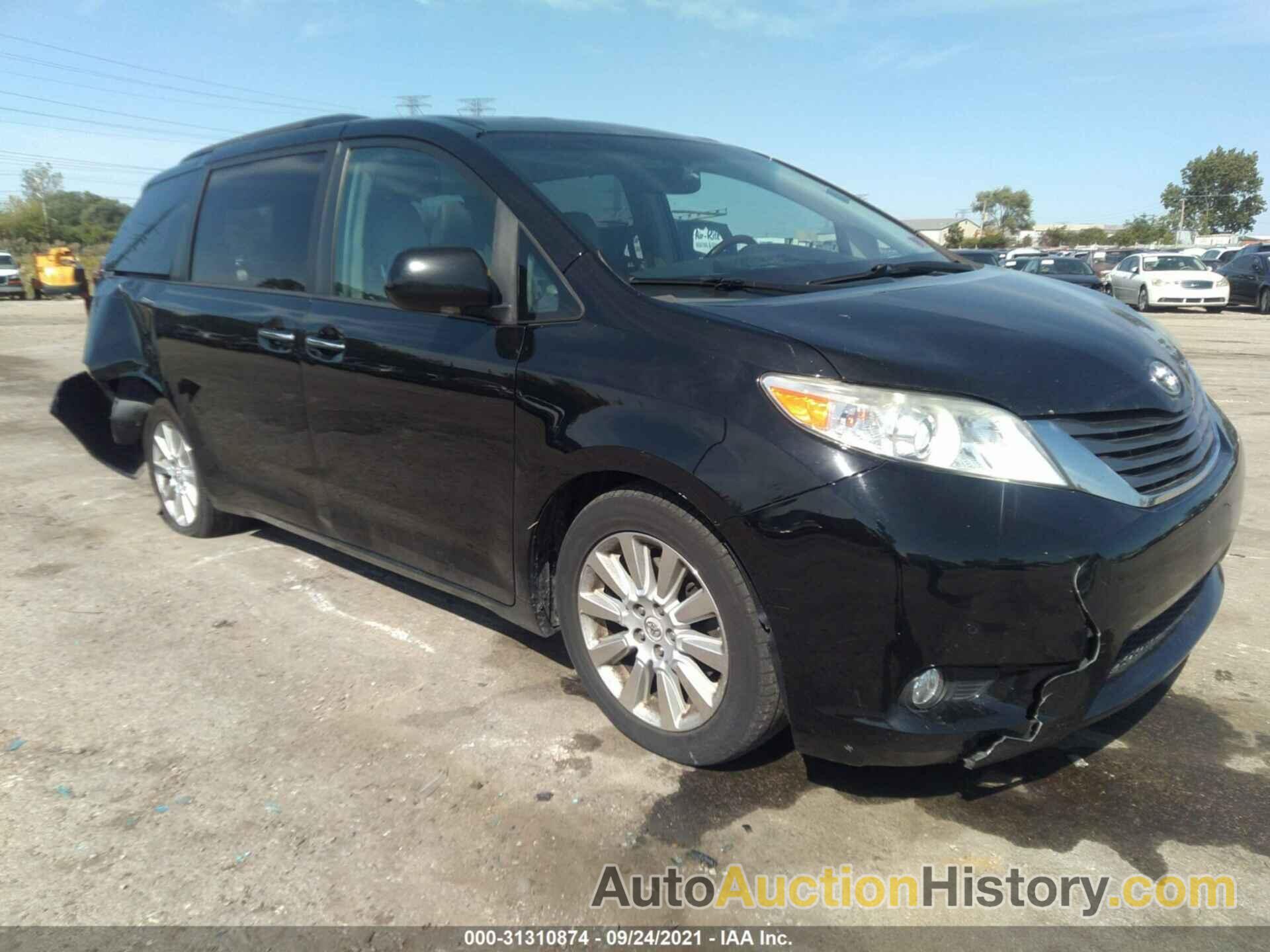 TOYOTA SIENNA XLE AAS/XLE/LTD, 5TDYK3DC5CS250063