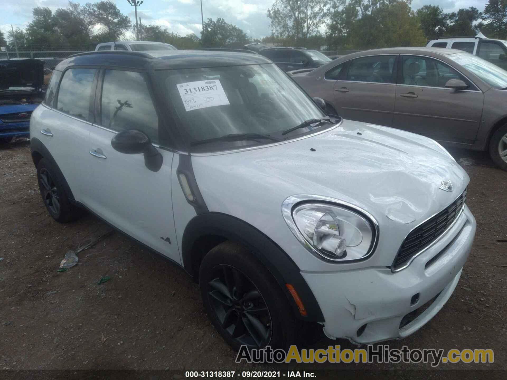 MINI COOPER COUNTRYMAN S ALL4, WMWZC5C56DWP31583