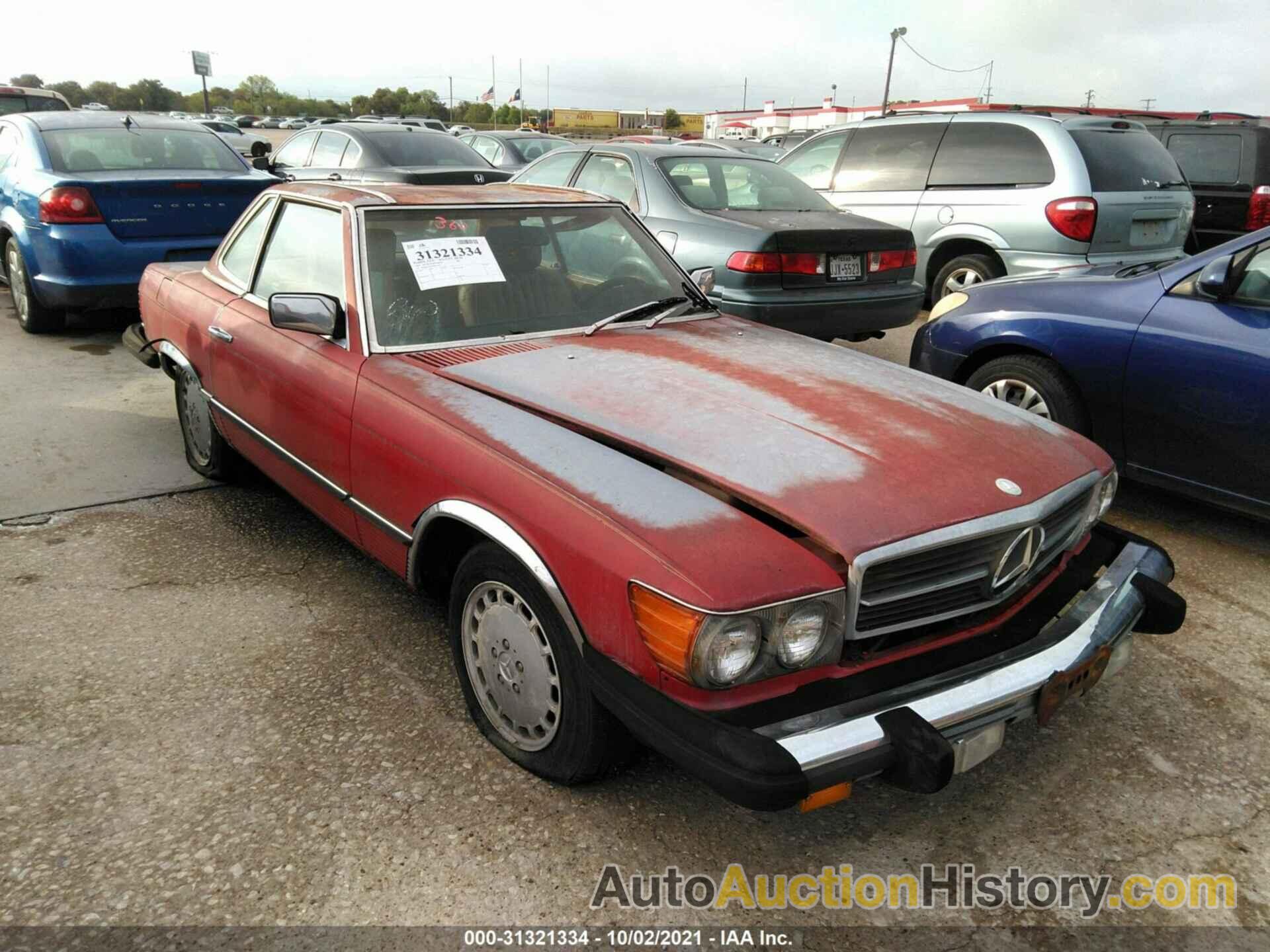 MERCEDES-BENZ 380 SL, WDBBA45A0DB026993