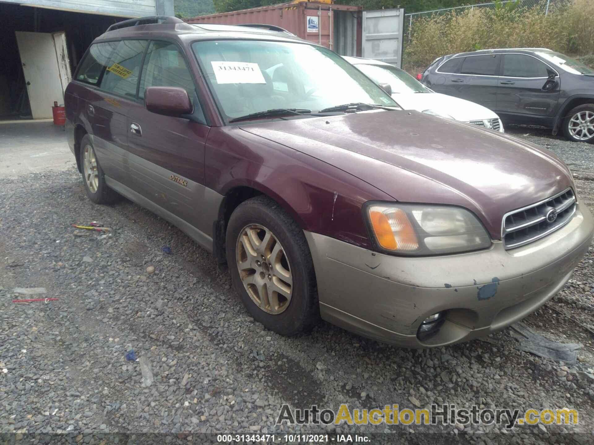 SUBARU LEGACY WAGON OUTBACK LTD, 4S3BH6866Y6600687