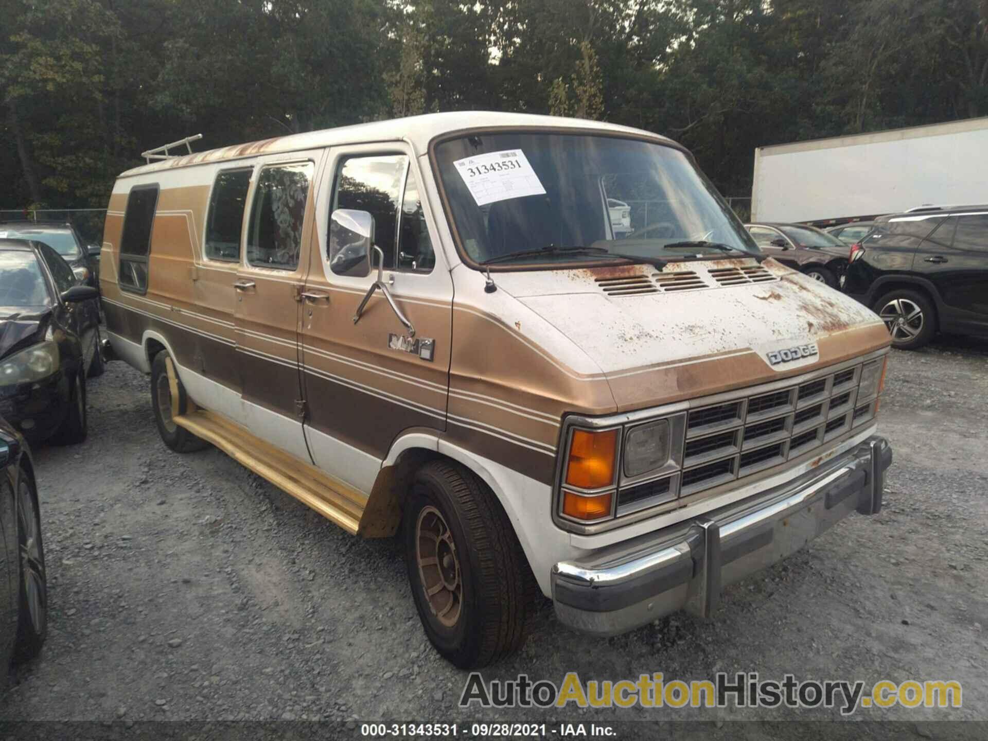 DODGE RAM VAN B250, 2B7HB23T3GK505585