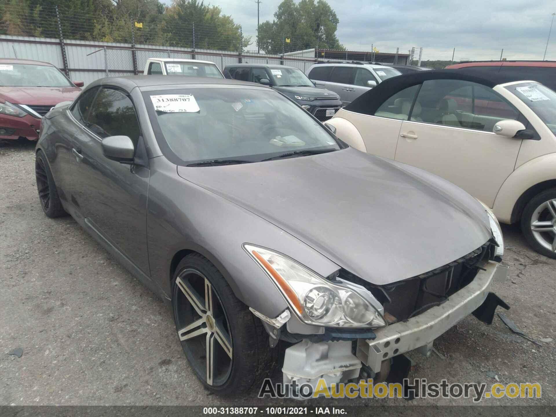 INFINITI G37 CONVERTIBLE BASE, JNKCV66E89M724303