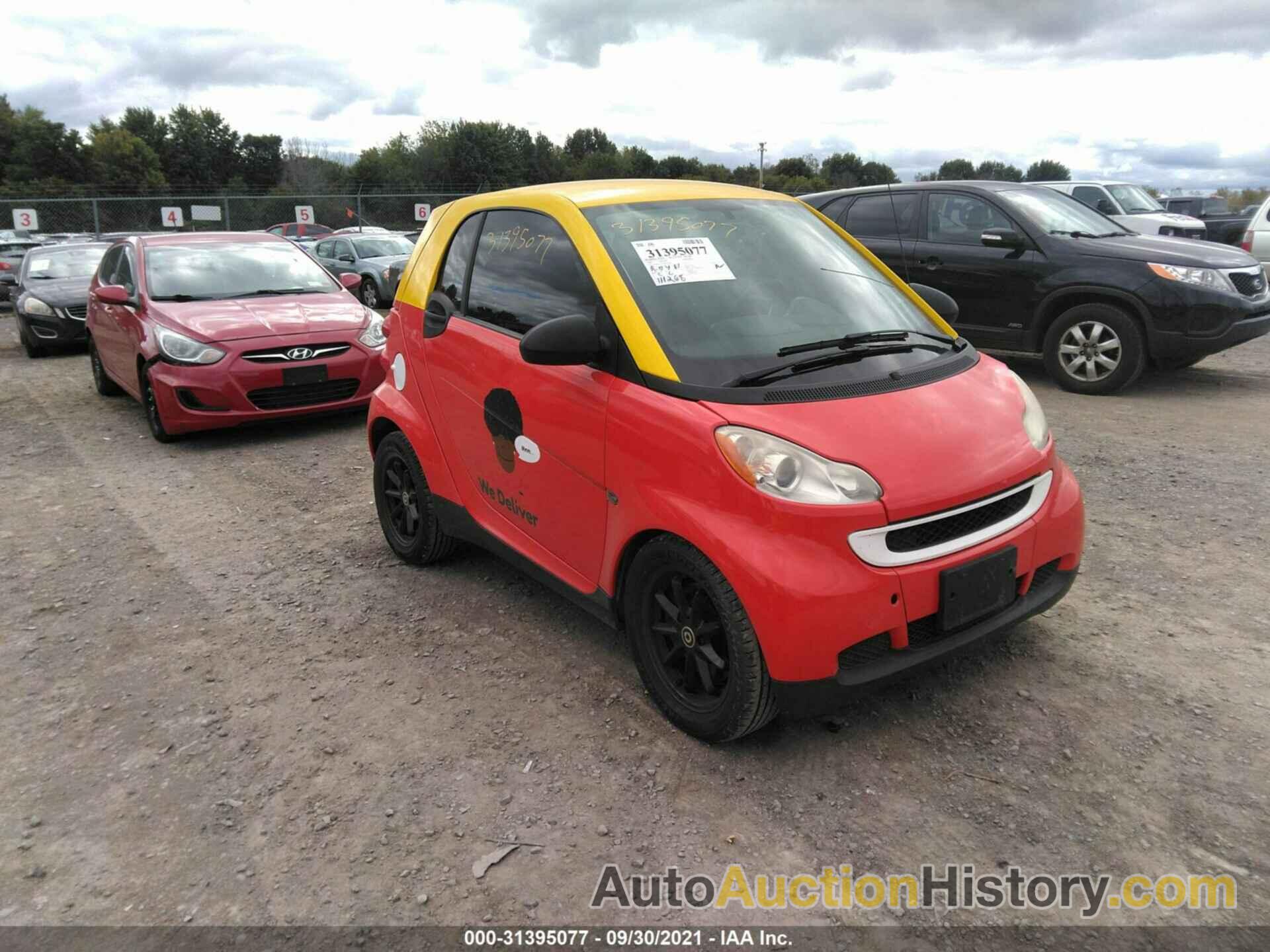 SMART FORTWO PURE/PASSION/BRABUS, WMEEJ31X29K247796