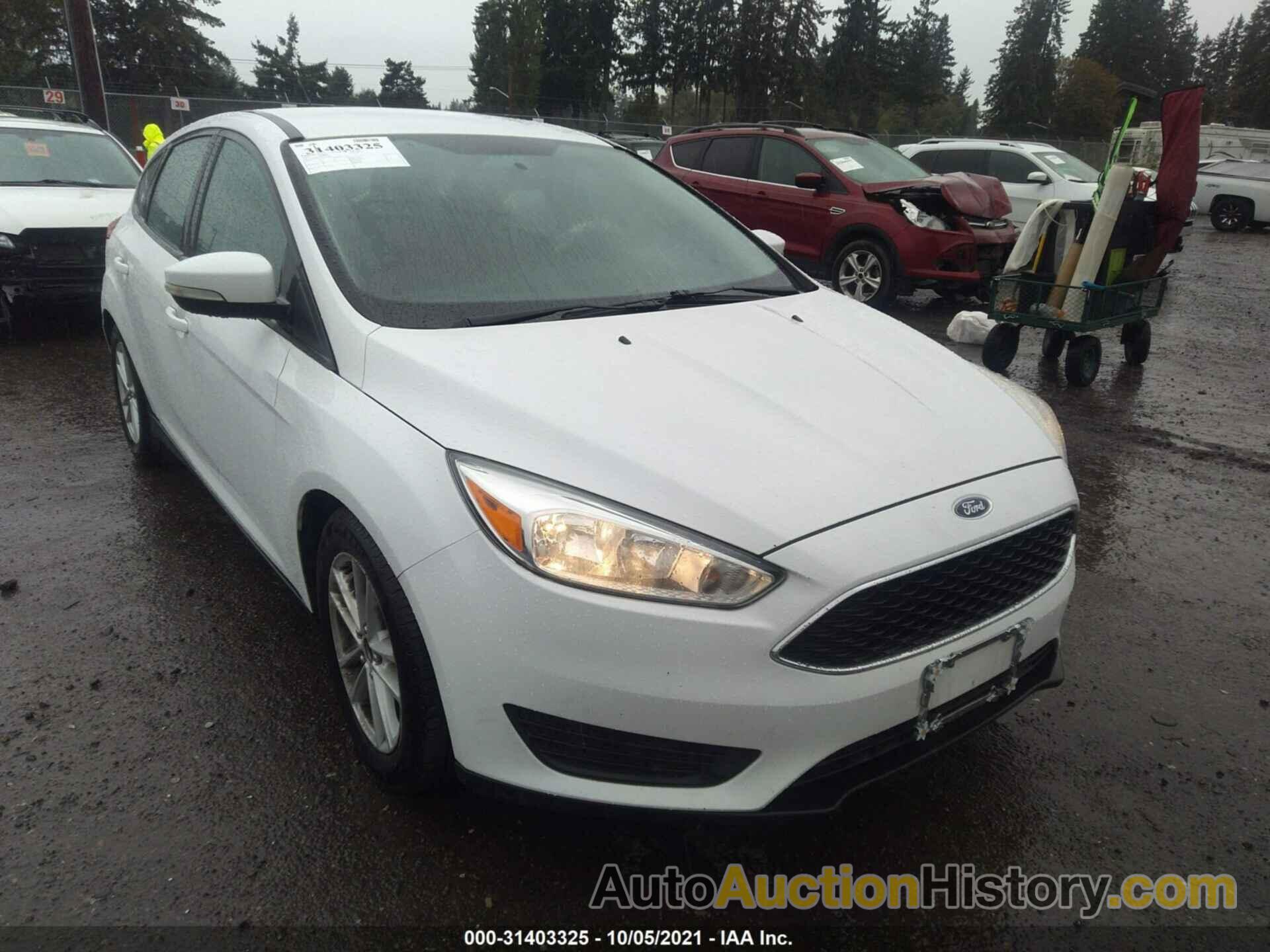 FORD FOCUS SE, 1FADP3K29FL234146