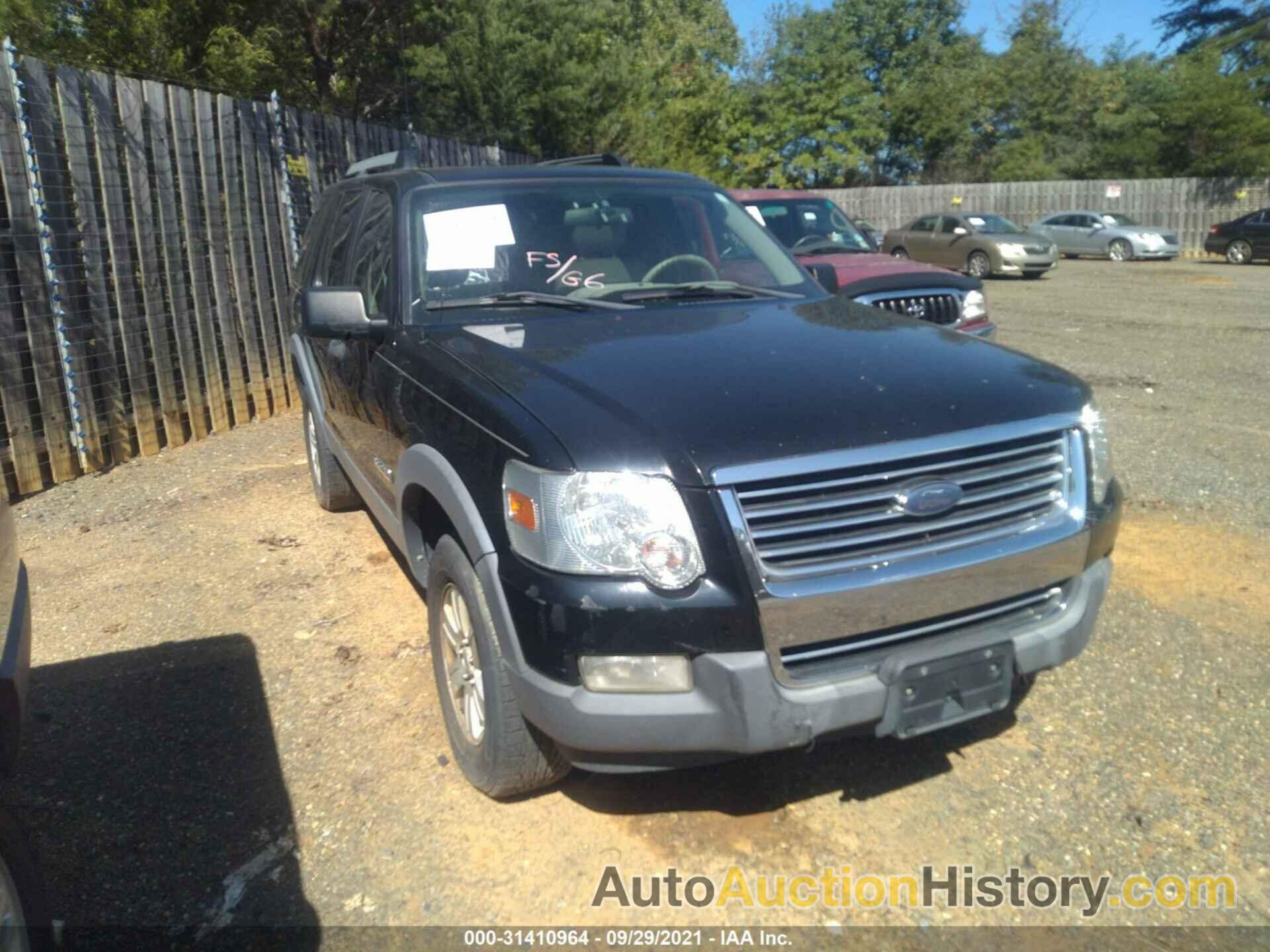 FORD EXPLORER XLT, 1FMEU73E16UA19552