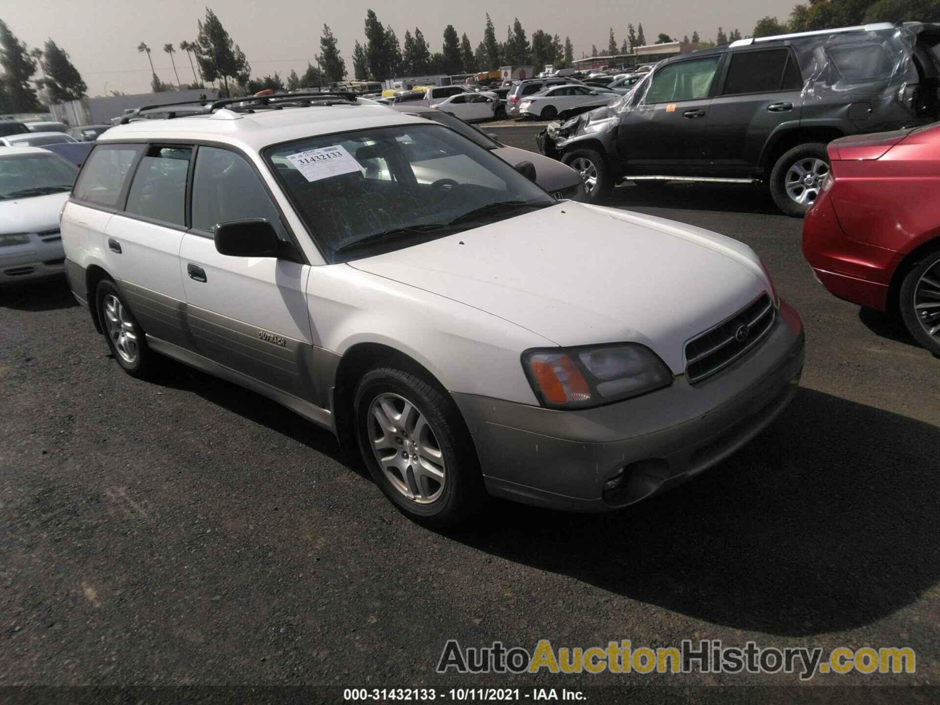 SUBARU LEGACY WAGON OUTBACK EQUIP, 4S3BH6650Y7661019