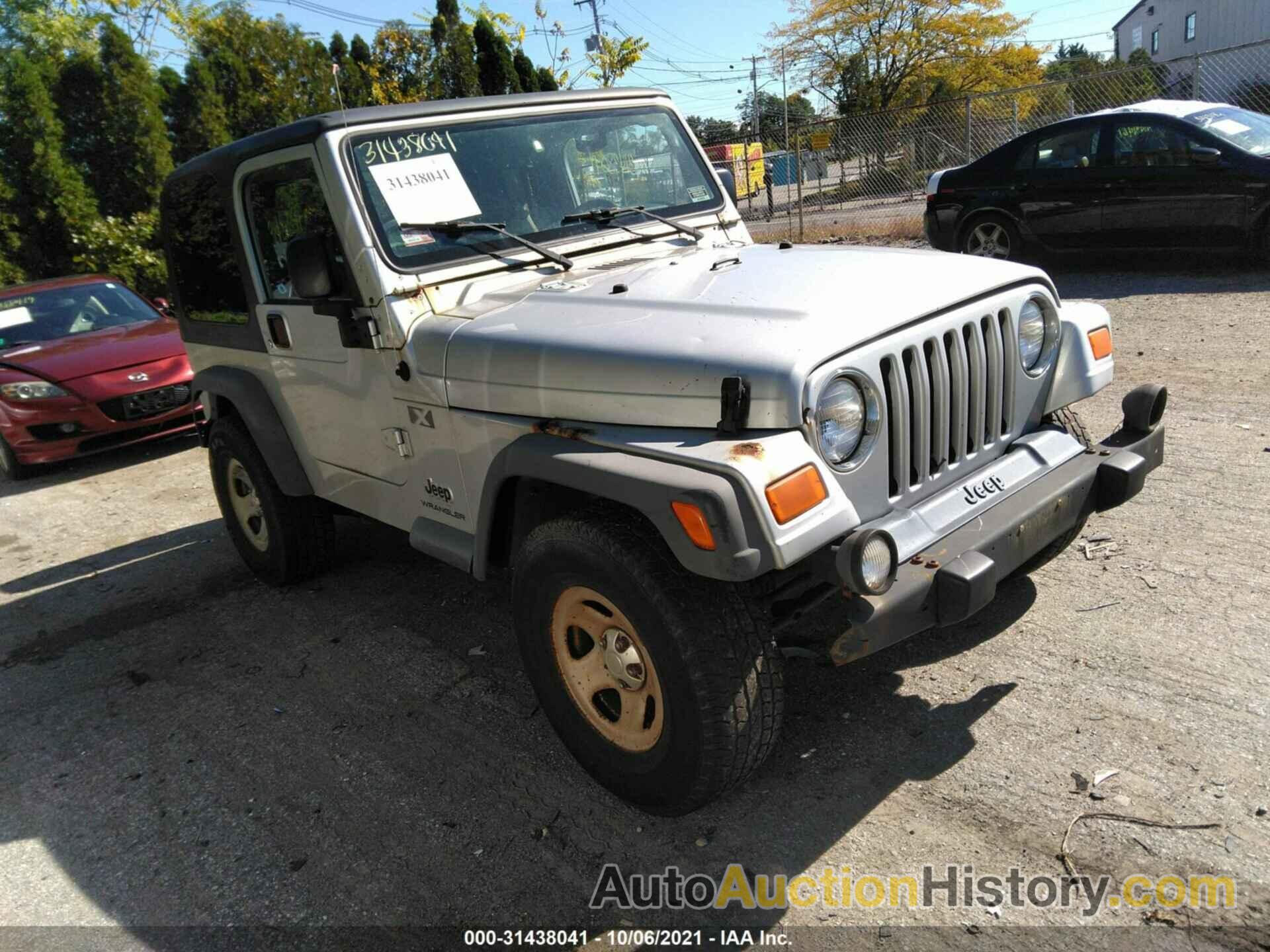 JEEP WRANGLER X, 1J4FA39S63P349943