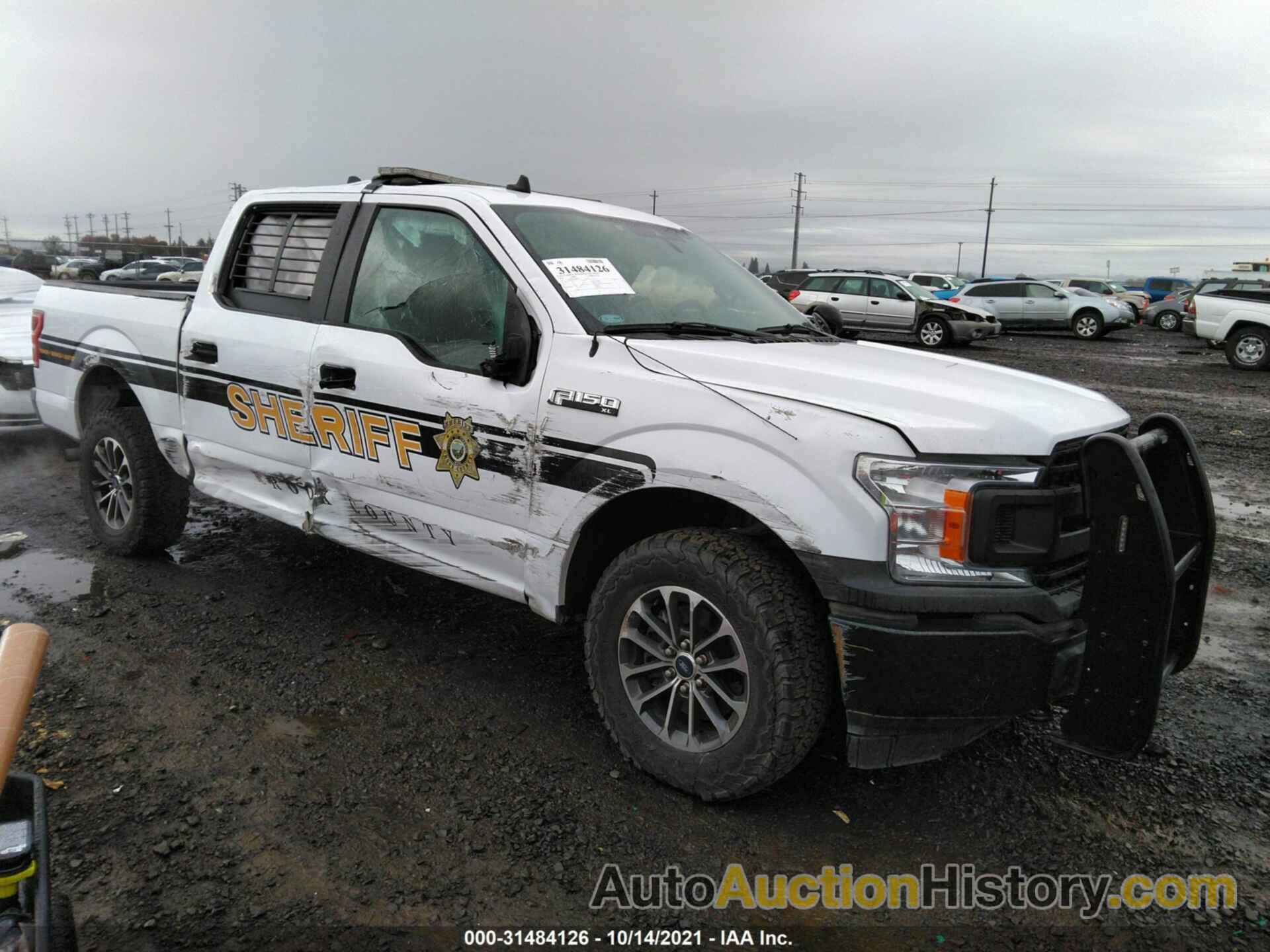 FORD F-150 POLICE RESPONDER XL, 1FTEW1P42LKE44024